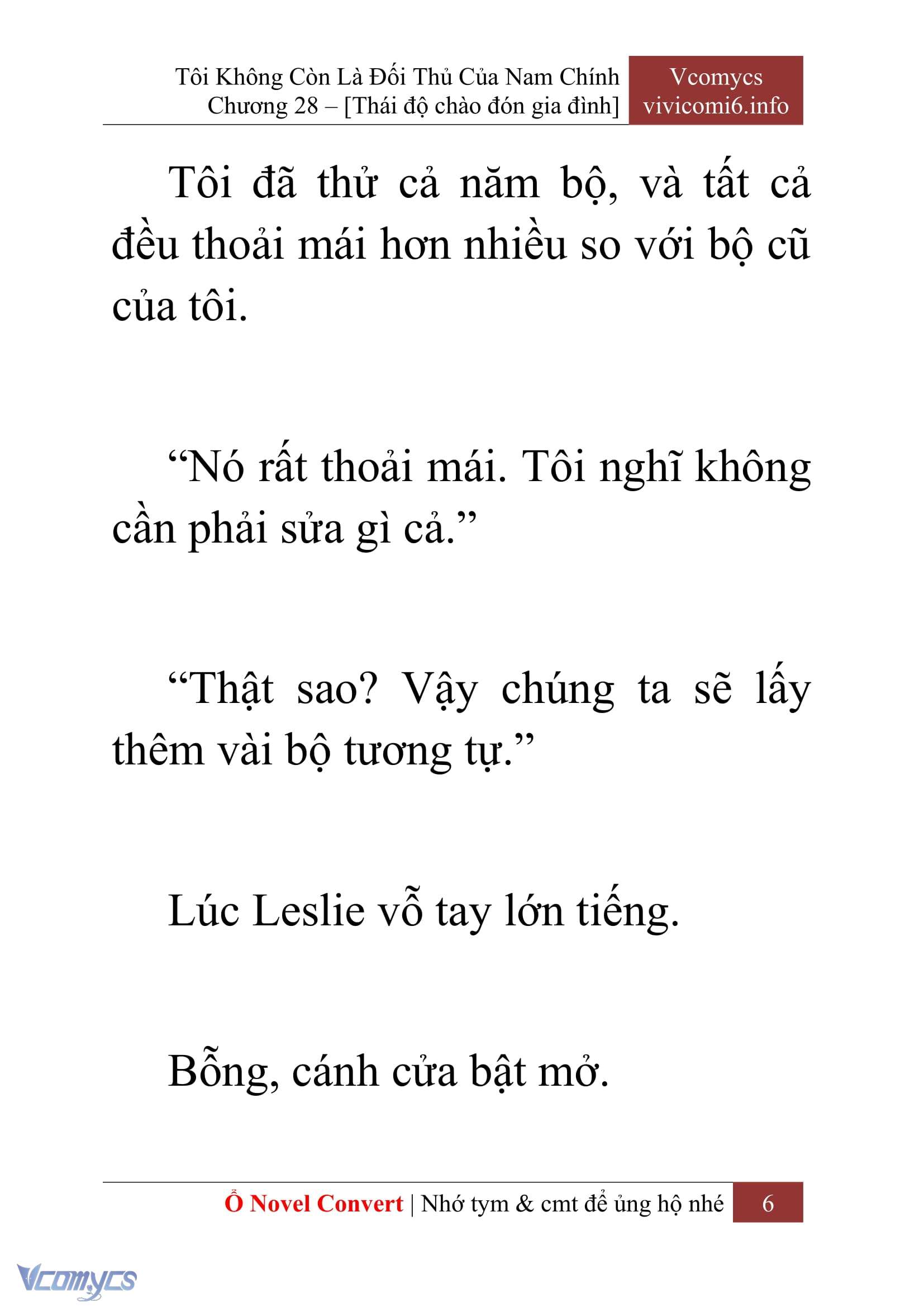 [Novel] Tôi Không Còn Là Đối Thủ Của Nam Chính Chapter  28 - 8