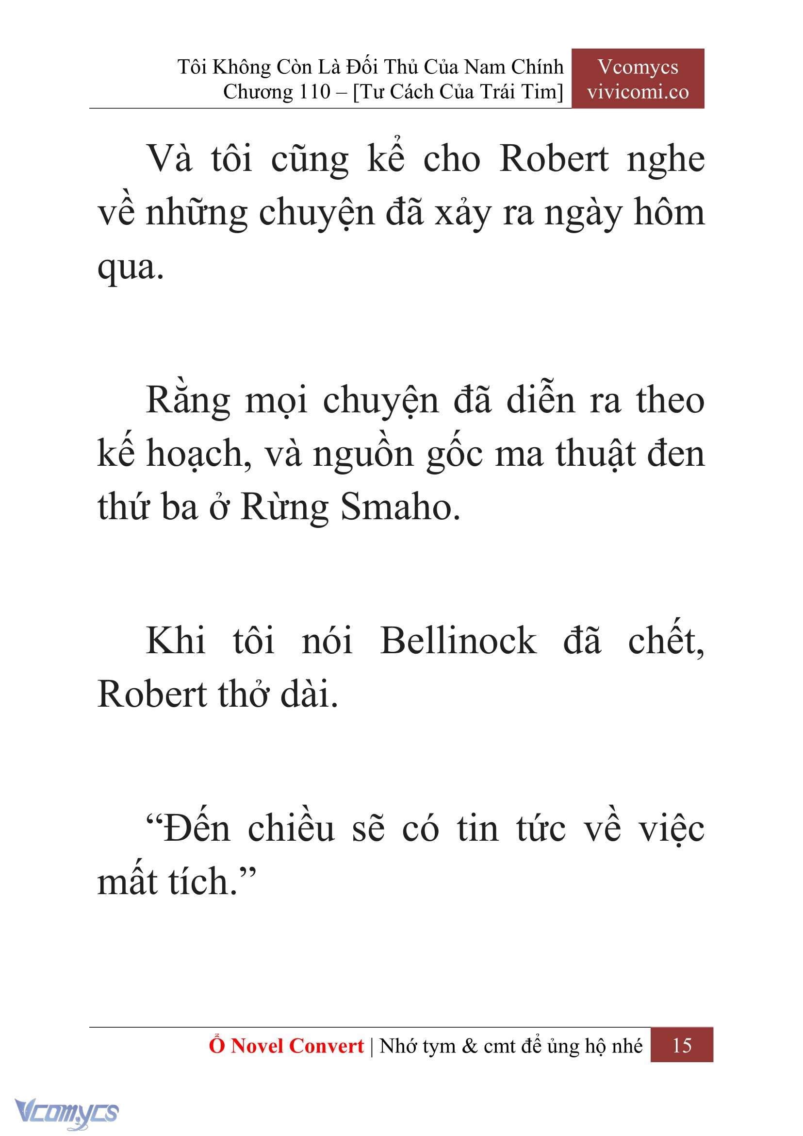[Novel] Tôi Không Còn Là Đối Thủ Của Nam Chính Chapter  110 - 17