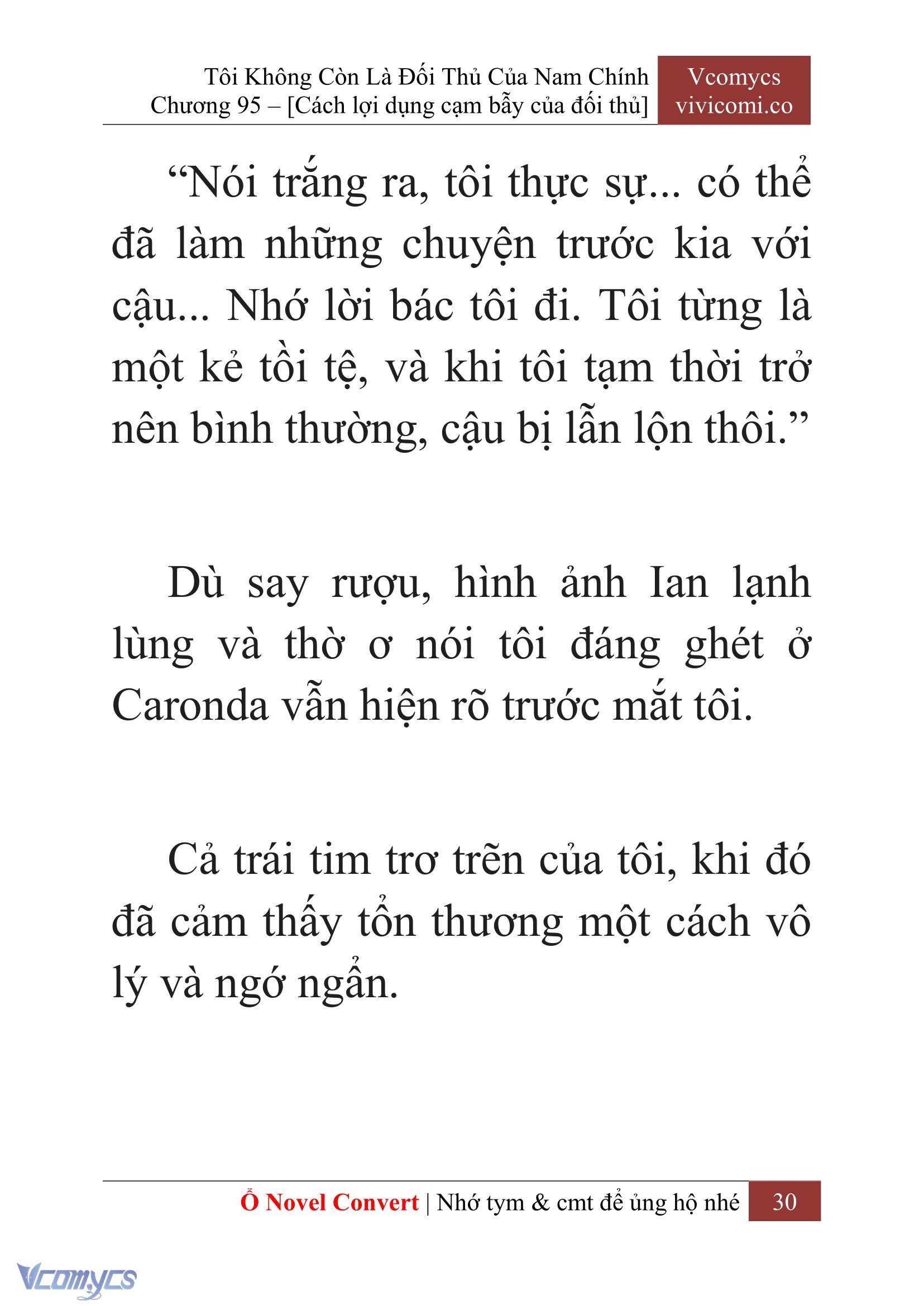 [Novel] Tôi Không Còn Là Đối Thủ Của Nam Chính Chapter  95 - 32