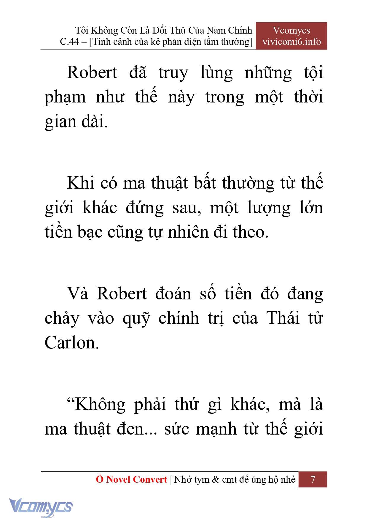 [Novel] Tôi Không Còn Là Đối Thủ Của Nam Chính Chapter  44 - 9
