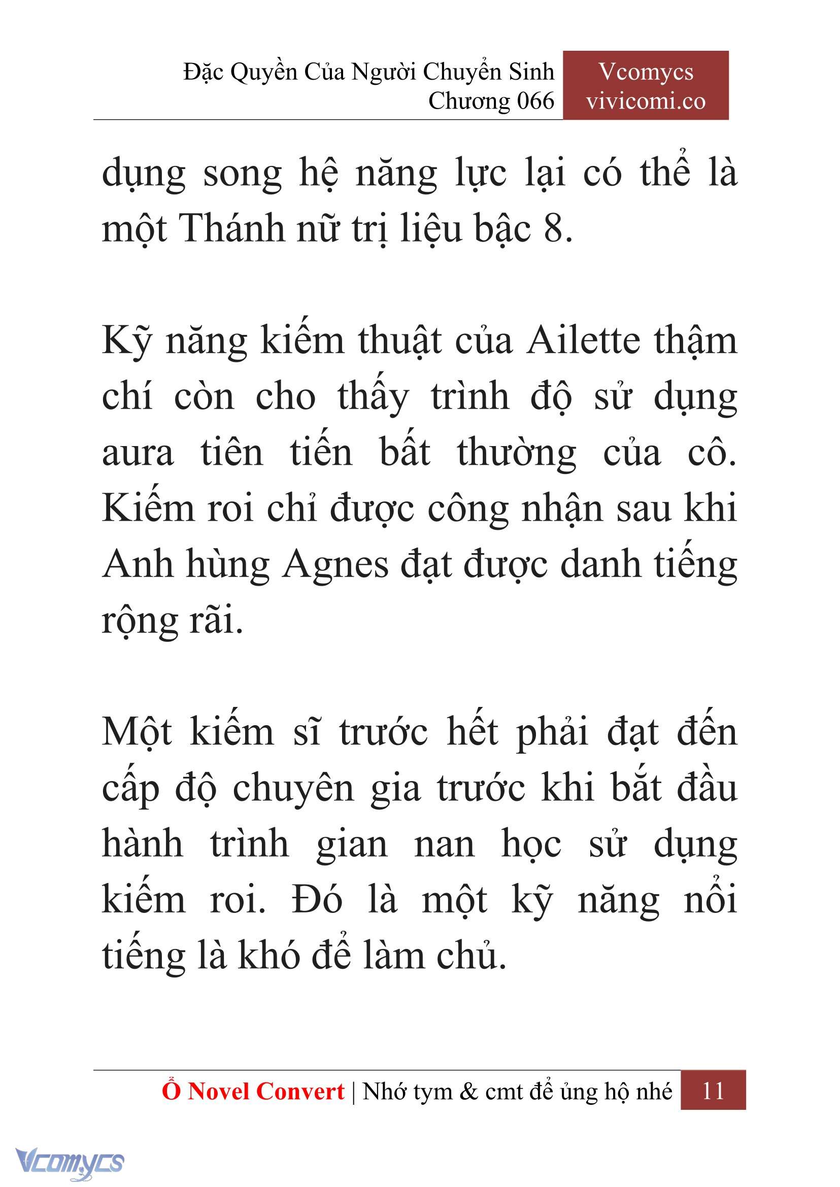 [Novel] Đặc Quyền Của Người Chuyển Sinh Chapter  66 - 13