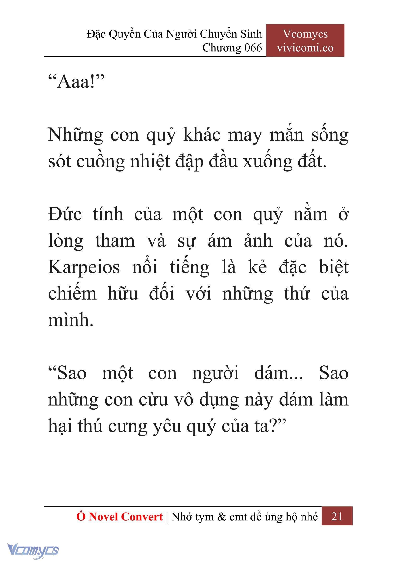 [Novel] Đặc Quyền Của Người Chuyển Sinh Chapter  66 - 23