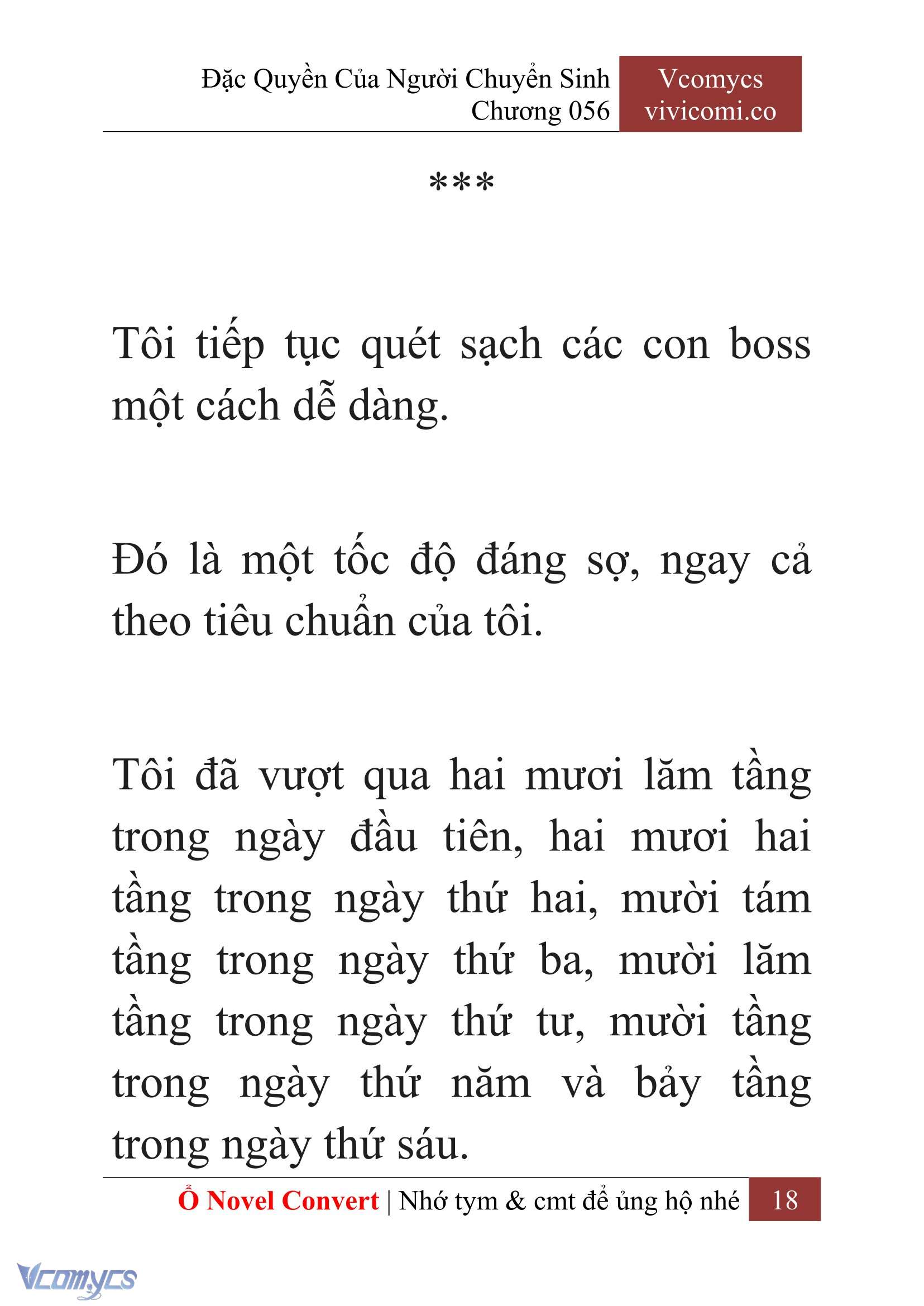 [Novel] Đặc Quyền Của Người Chuyển Sinh Chapter  56 - 20