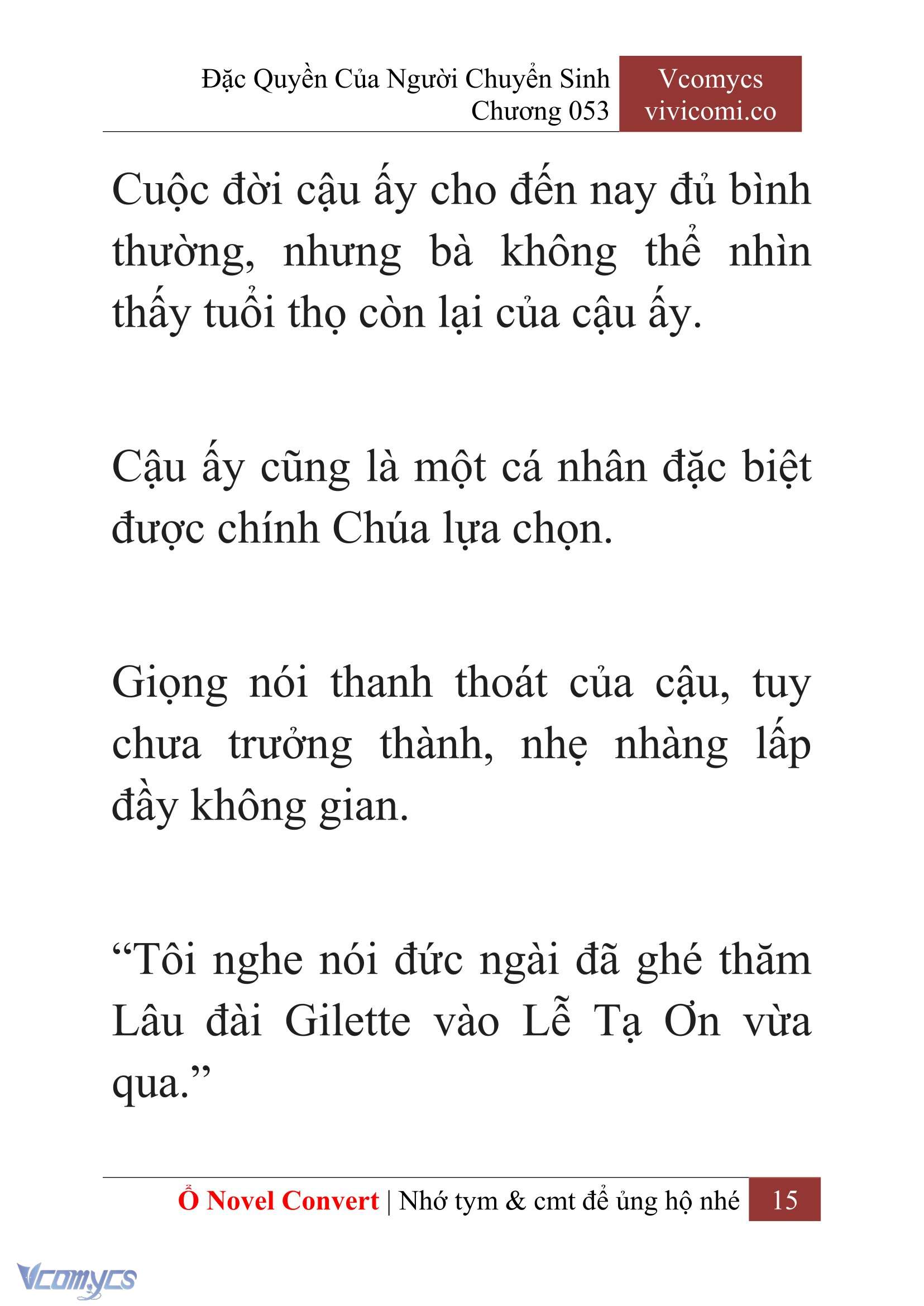 [Novel] Đặc Quyền Của Người Chuyển Sinh Chapter  53 - 17