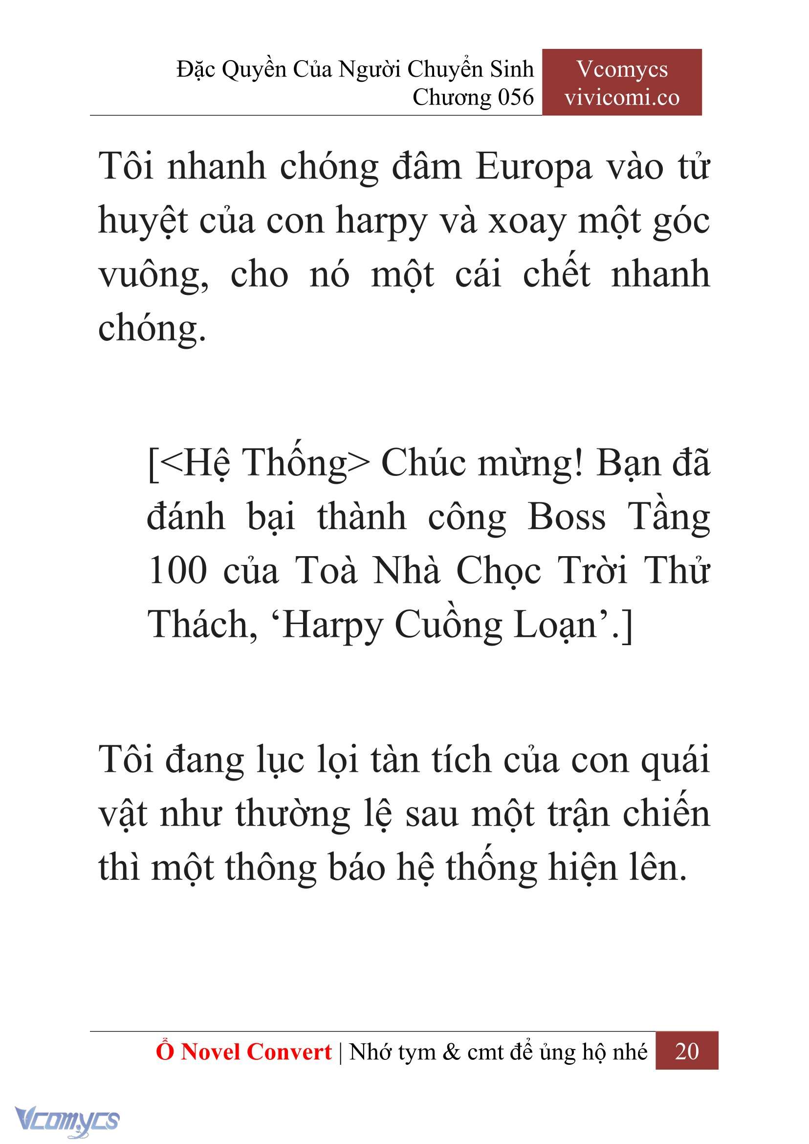 [Novel] Đặc Quyền Của Người Chuyển Sinh Chapter  56 - 22