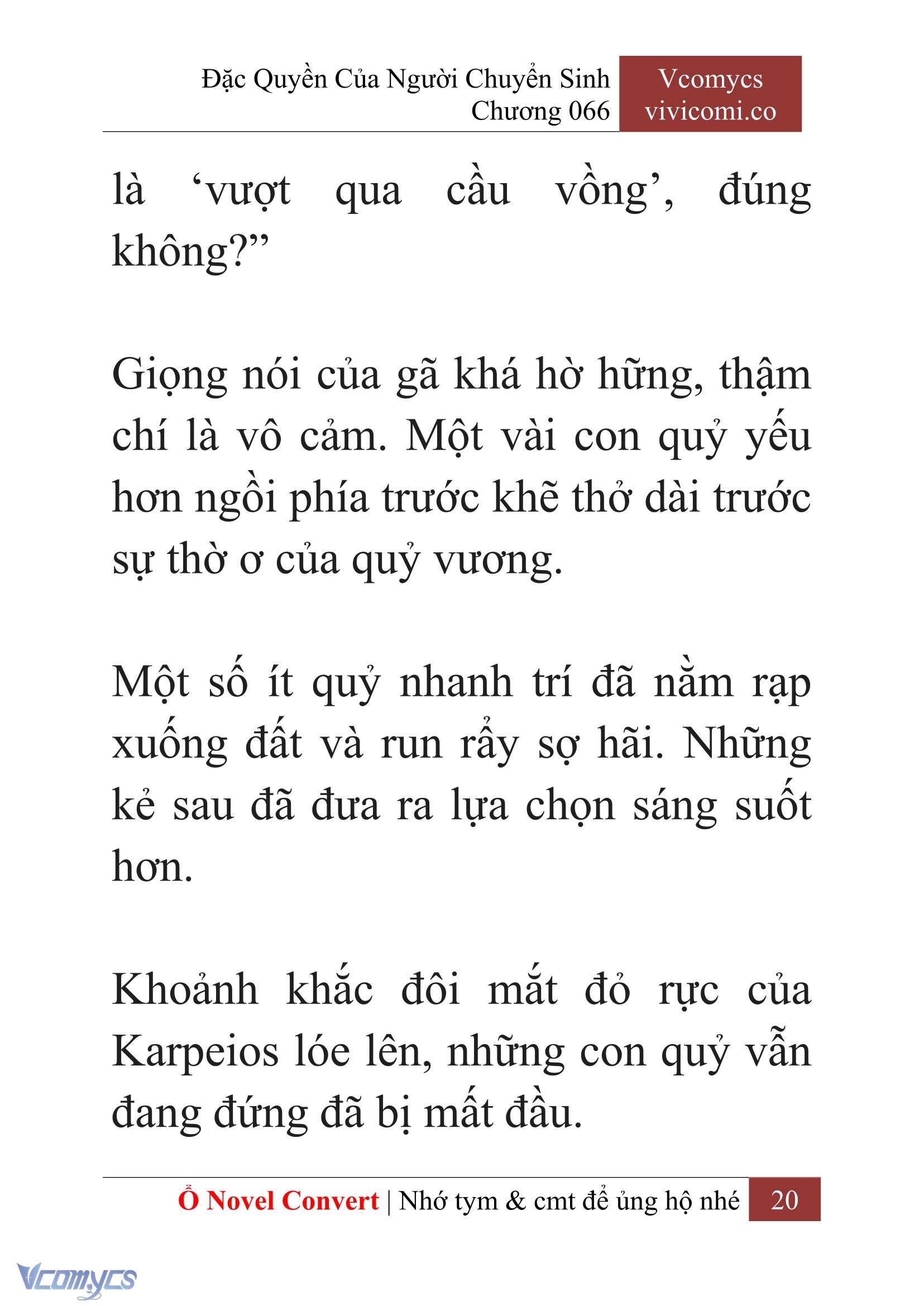 [Novel] Đặc Quyền Của Người Chuyển Sinh Chapter  66 - 22