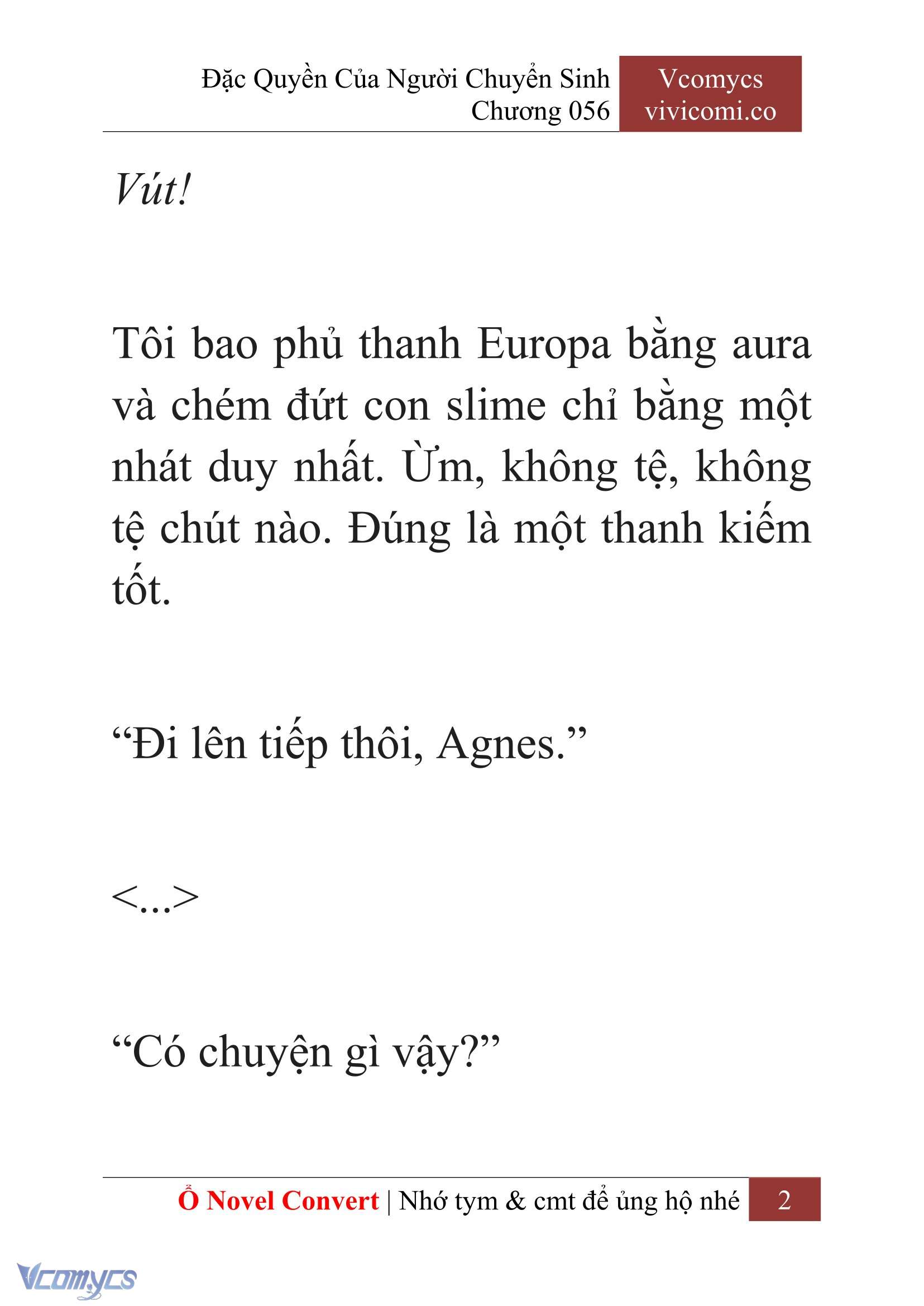 [Novel] Đặc Quyền Của Người Chuyển Sinh Chapter  56 - 4