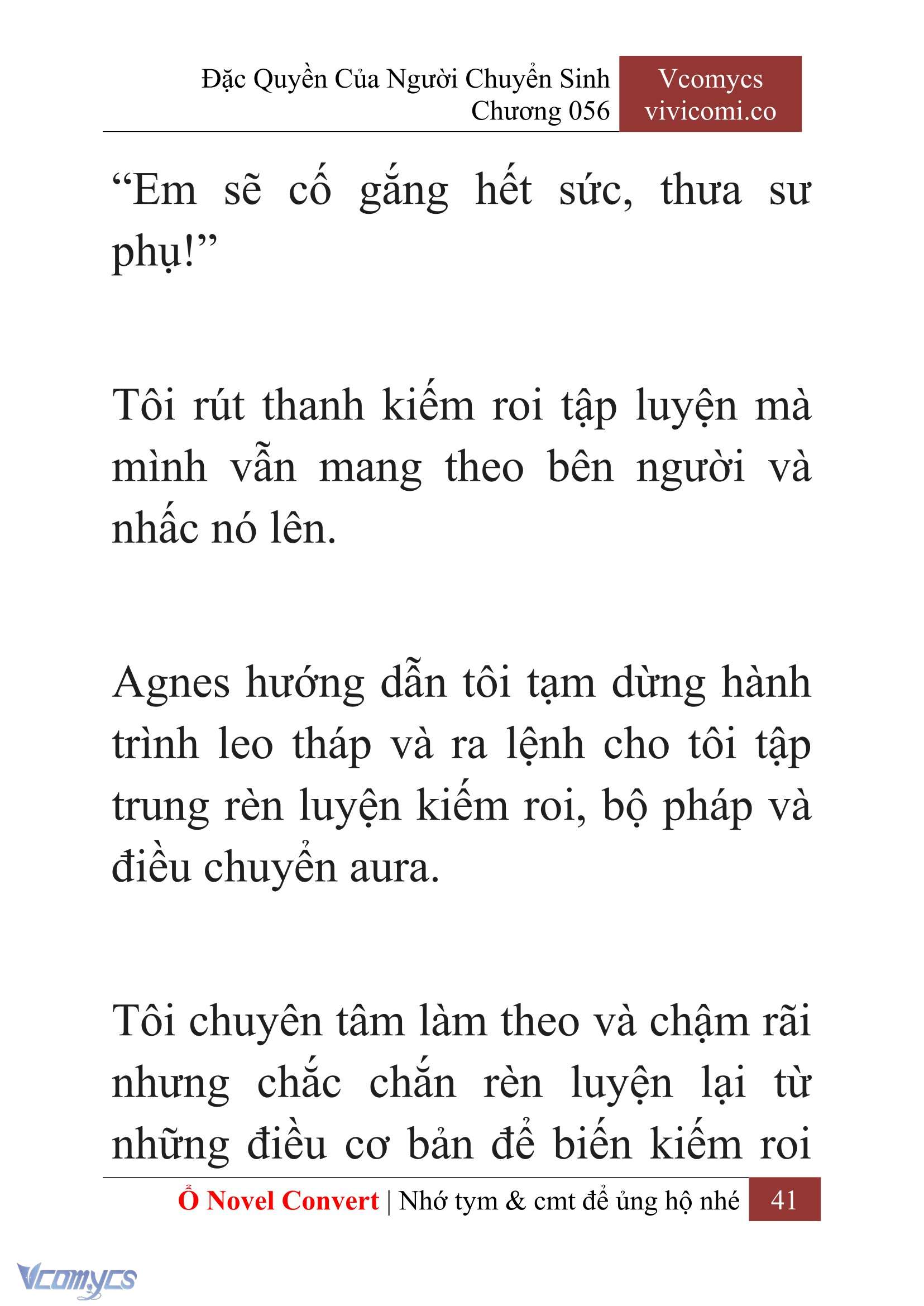 [Novel] Đặc Quyền Của Người Chuyển Sinh Chapter  56 - 43