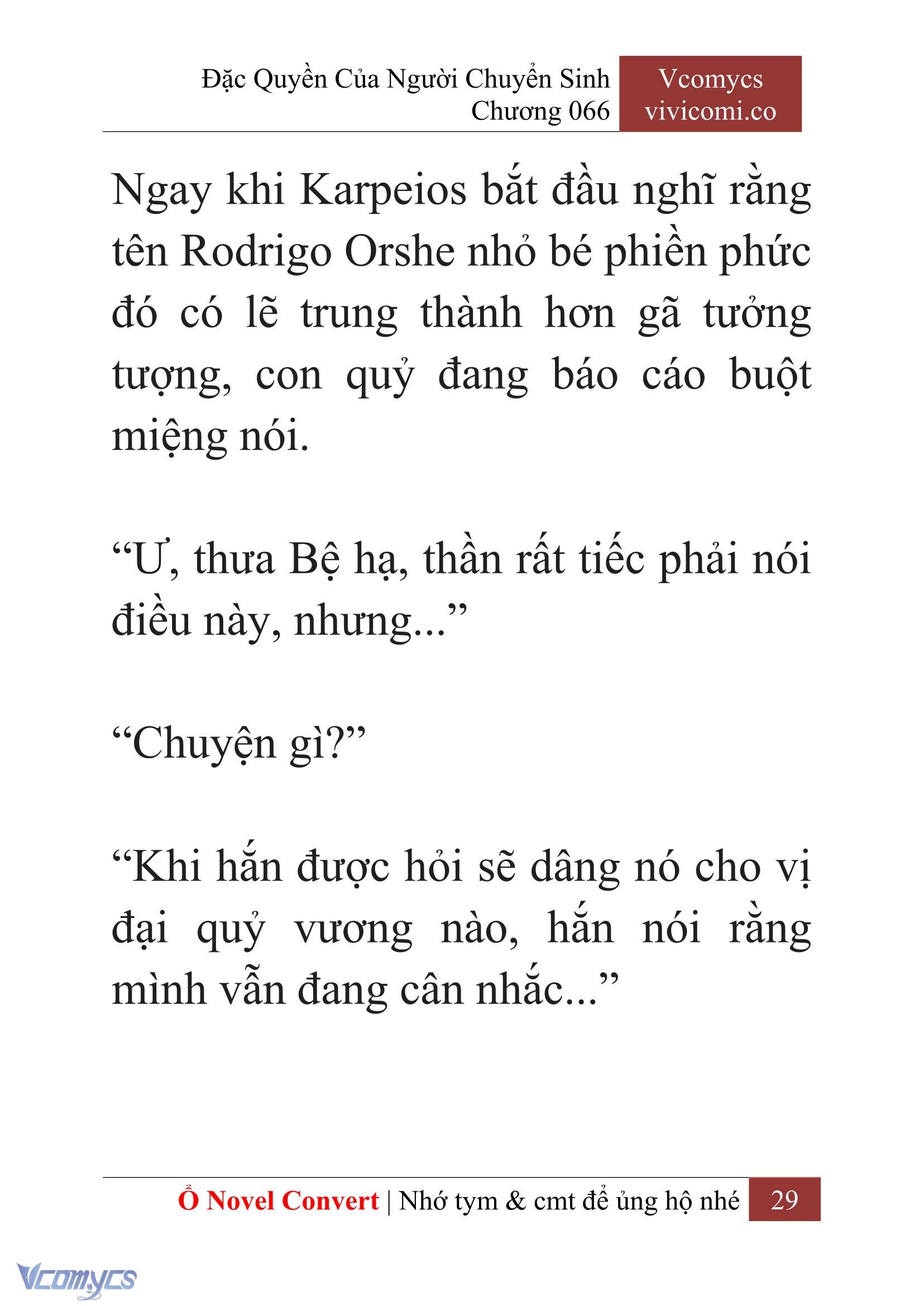 [Novel] Đặc Quyền Của Người Chuyển Sinh Chapter  66 - 31