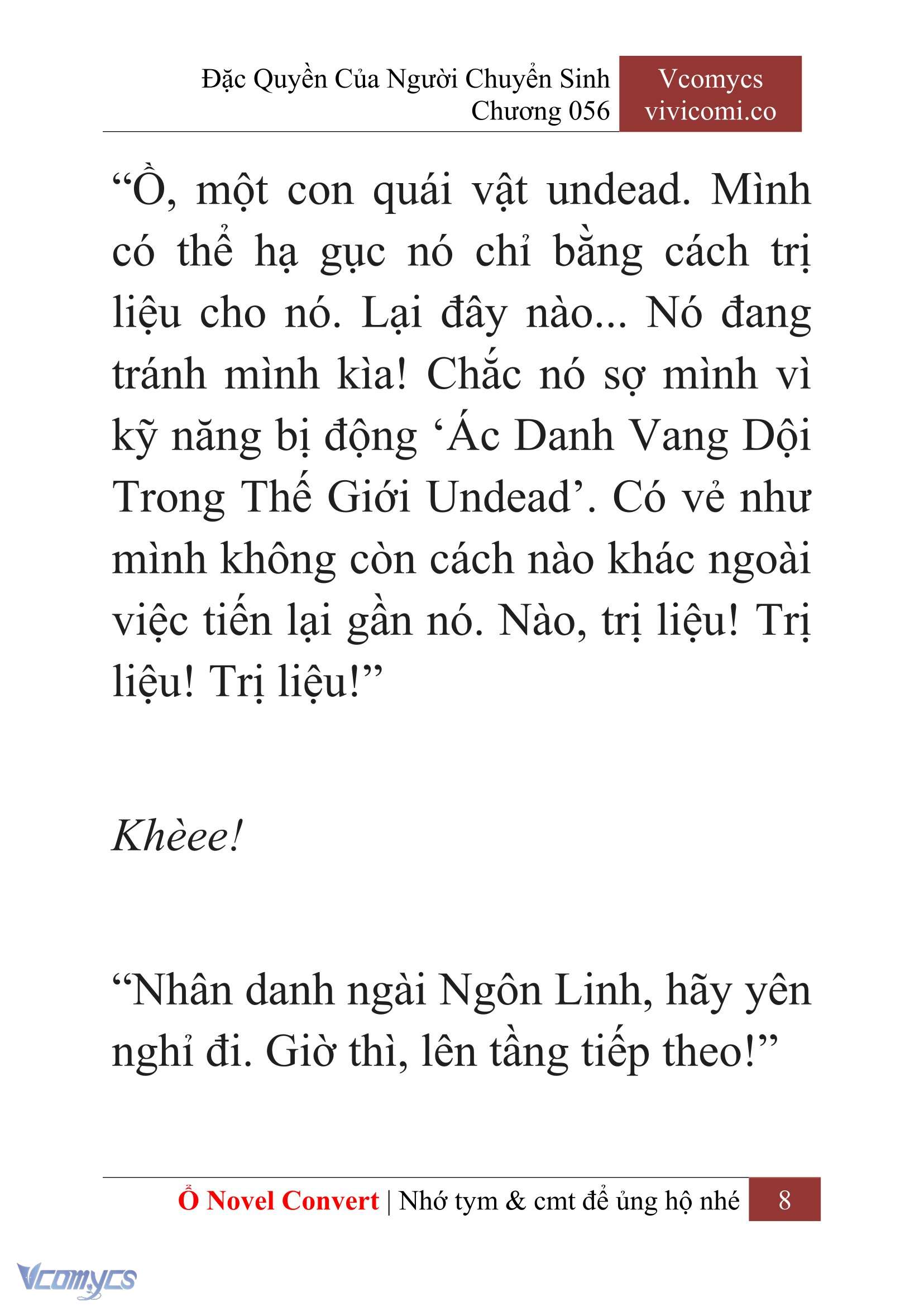 [Novel] Đặc Quyền Của Người Chuyển Sinh Chapter  56 - 10