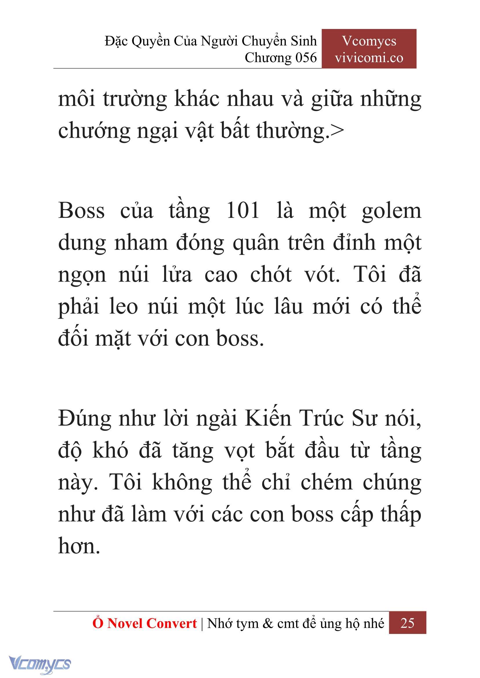 [Novel] Đặc Quyền Của Người Chuyển Sinh Chapter  56 - 27
