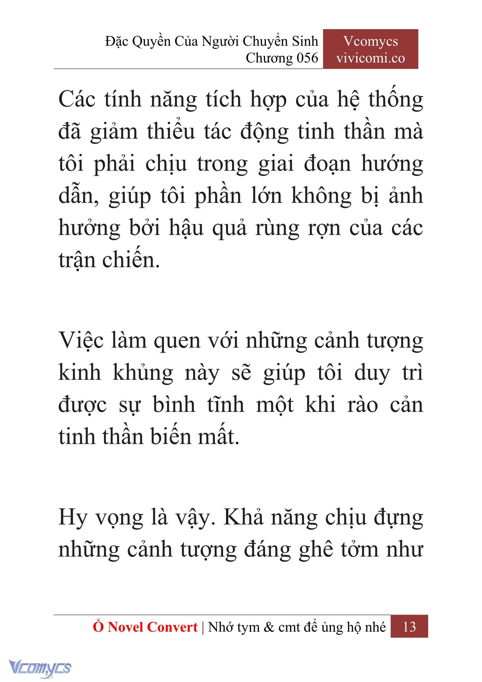 [Novel] Đặc Quyền Của Người Chuyển Sinh Chapter  56 - 15