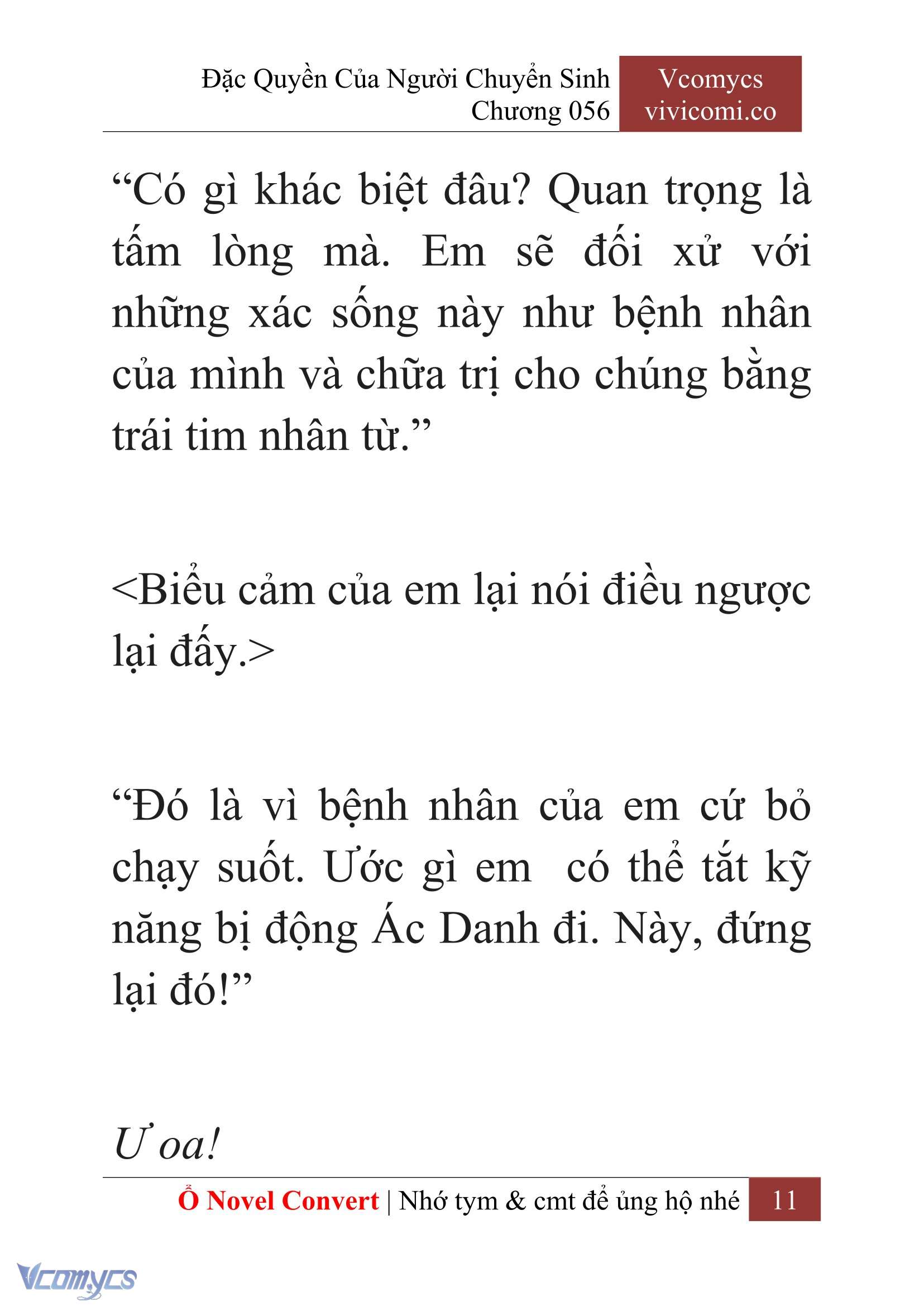 [Novel] Đặc Quyền Của Người Chuyển Sinh Chapter  56 - 13