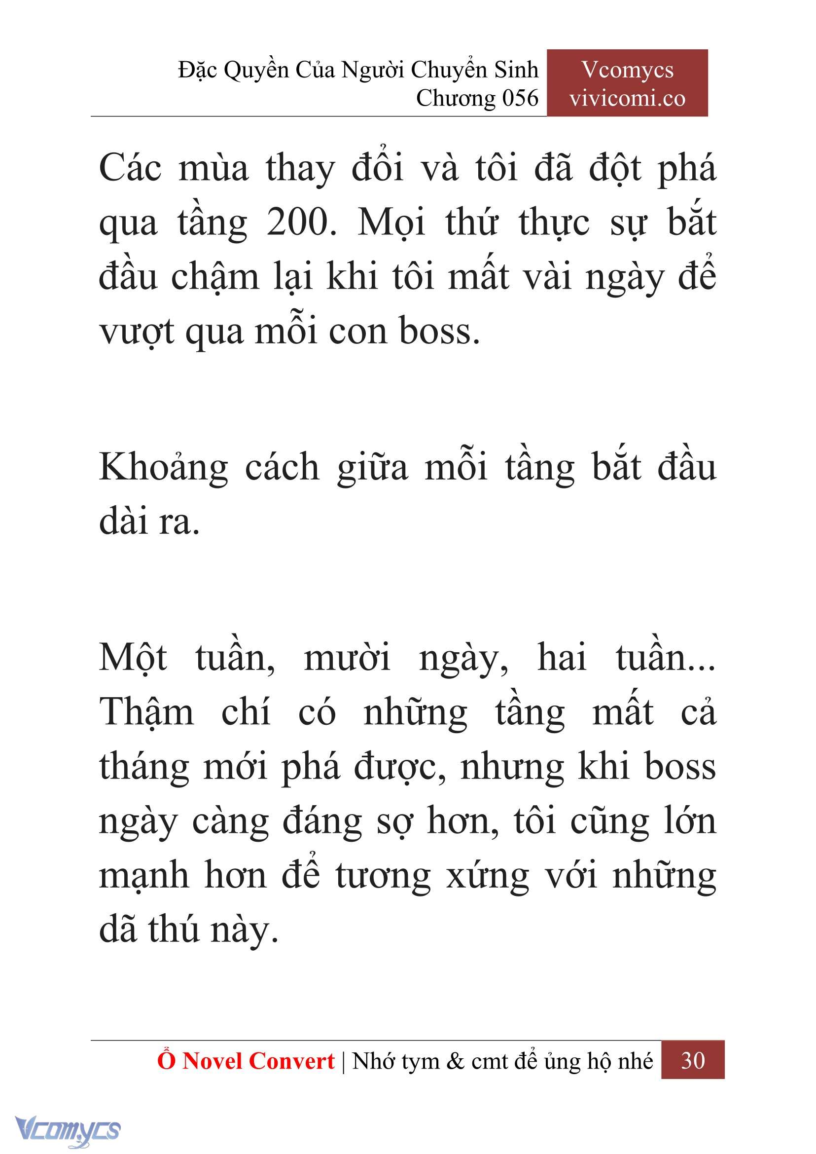 [Novel] Đặc Quyền Của Người Chuyển Sinh Chapter  56 - 32