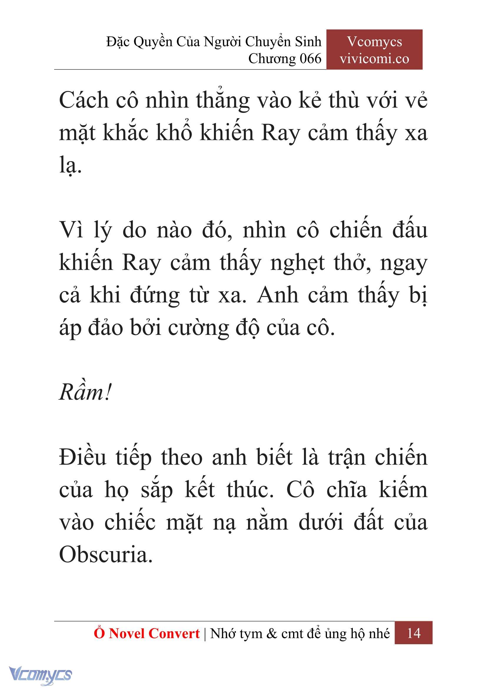 [Novel] Đặc Quyền Của Người Chuyển Sinh Chapter  66 - 16