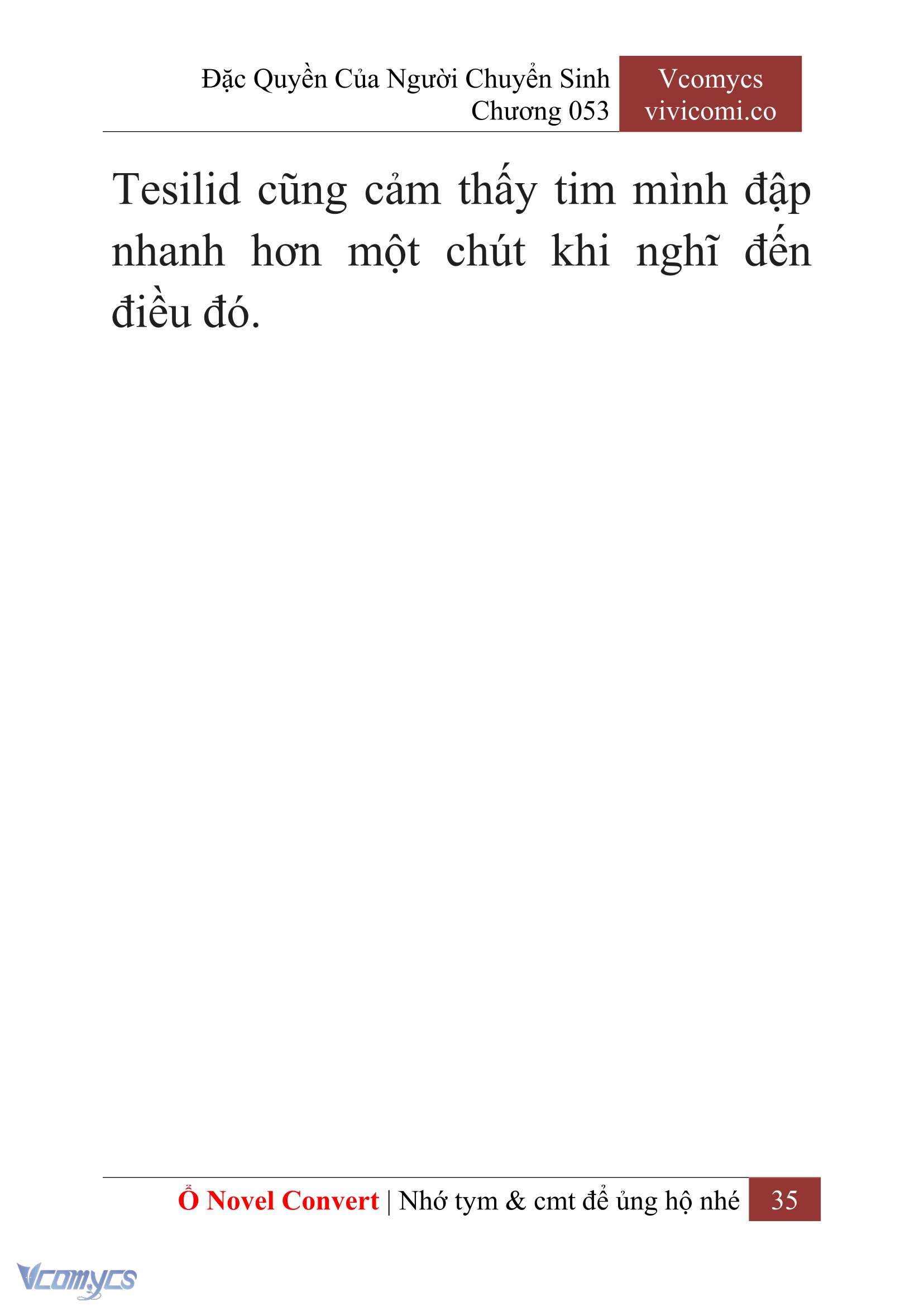 [Novel] Đặc Quyền Của Người Chuyển Sinh Chapter  53 - 37