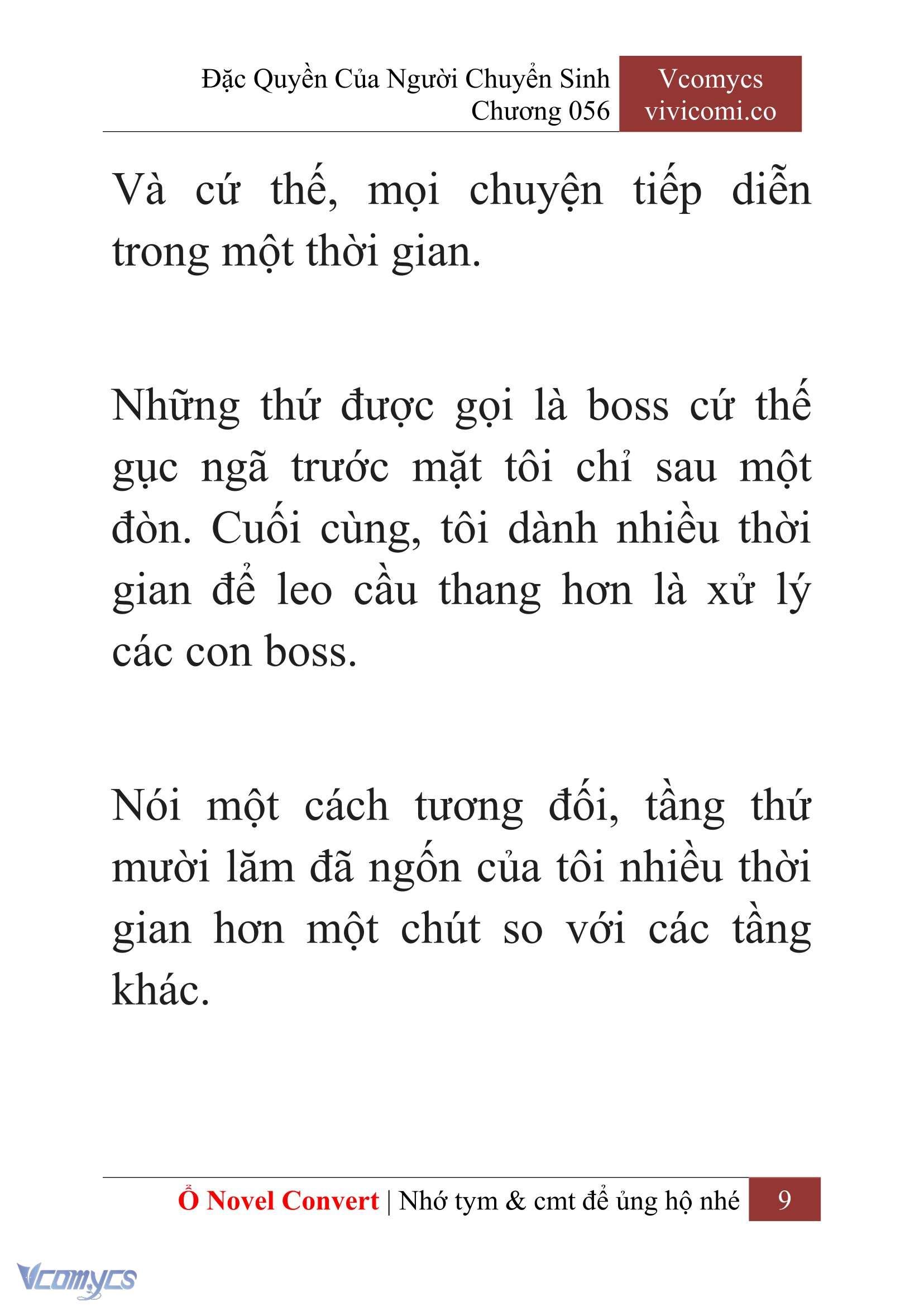 [Novel] Đặc Quyền Của Người Chuyển Sinh Chapter  56 - 11