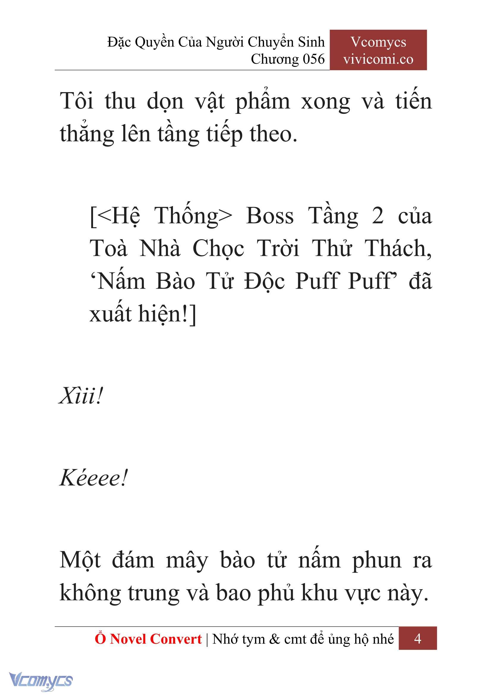 [Novel] Đặc Quyền Của Người Chuyển Sinh Chapter  56 - 6