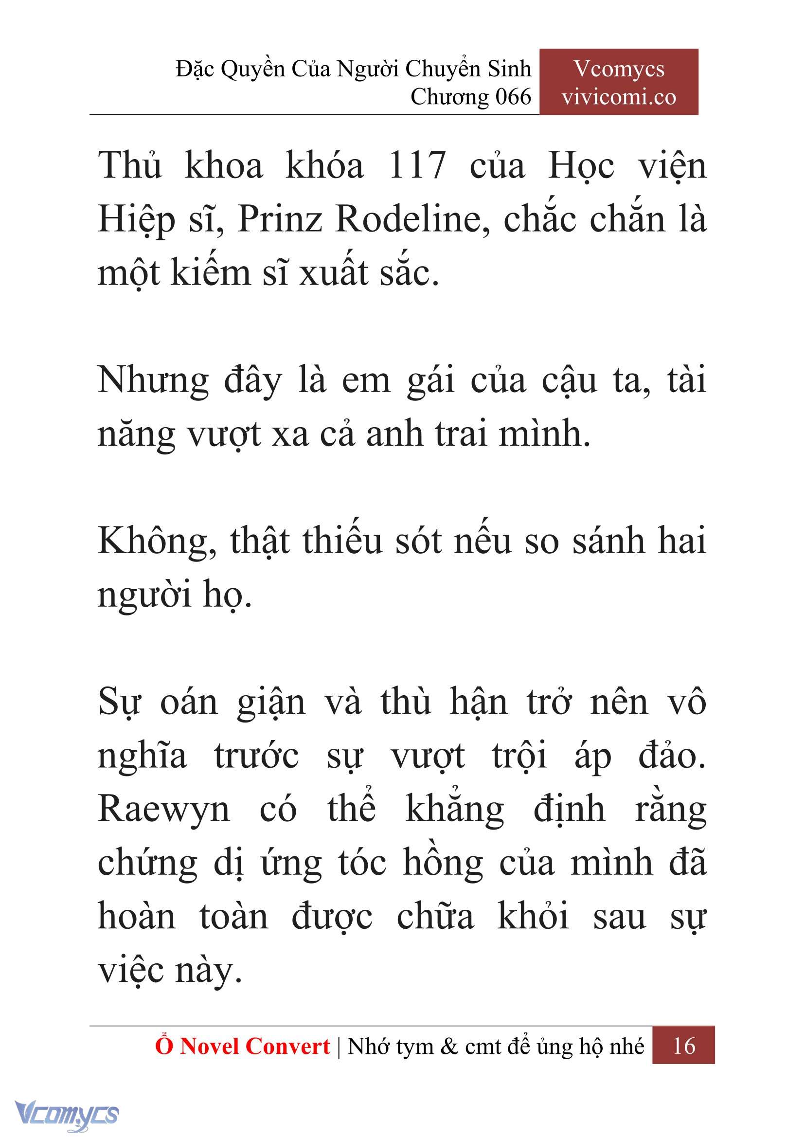 [Novel] Đặc Quyền Của Người Chuyển Sinh Chapter  66 - 18