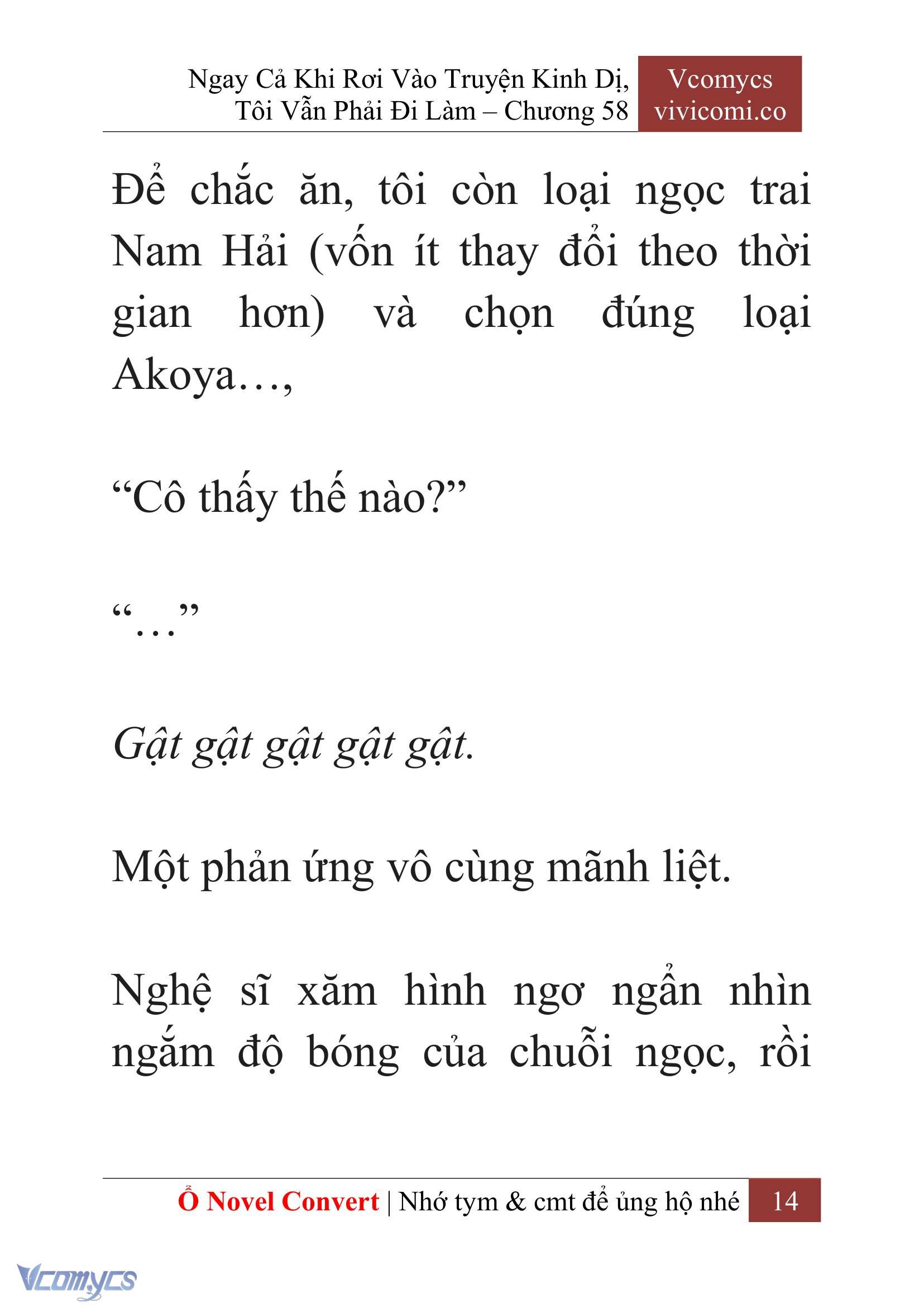 [Novel] Ngay Cả Khi Rơi Vào Truyện Kinh Dị, Tôi Vẫn Phải Đi Làm Chapter  58 - 17