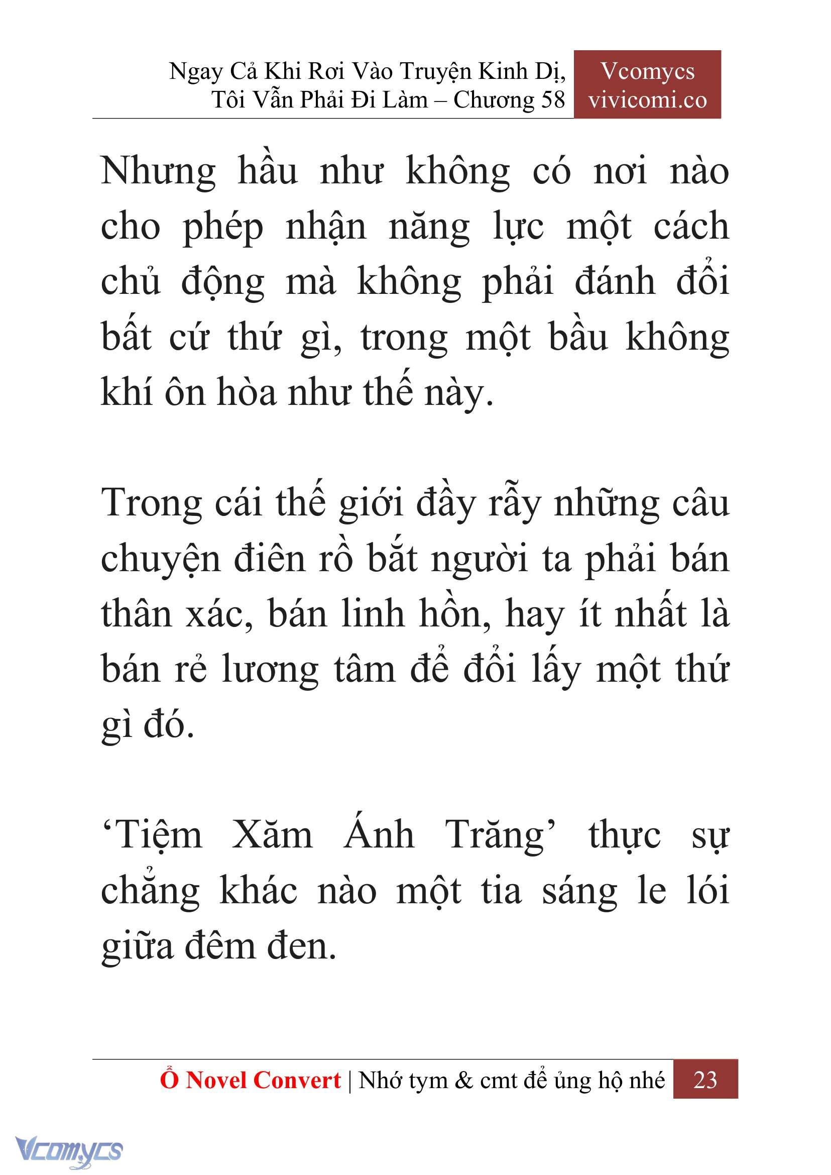 [Novel] Ngay Cả Khi Rơi Vào Truyện Kinh Dị, Tôi Vẫn Phải Đi Làm Chapter  58 - 26