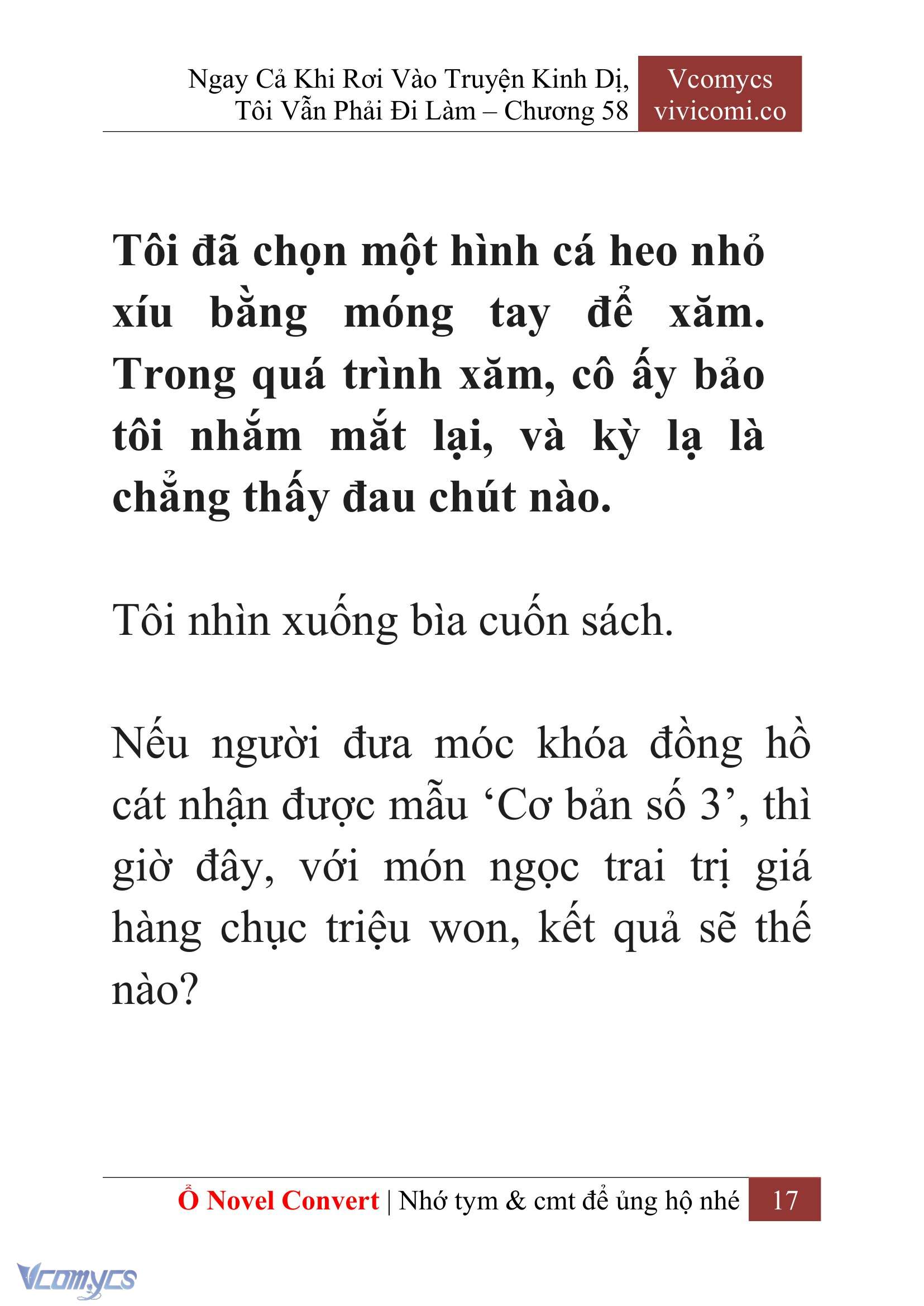 [Novel] Ngay Cả Khi Rơi Vào Truyện Kinh Dị, Tôi Vẫn Phải Đi Làm Chapter  58 - 20