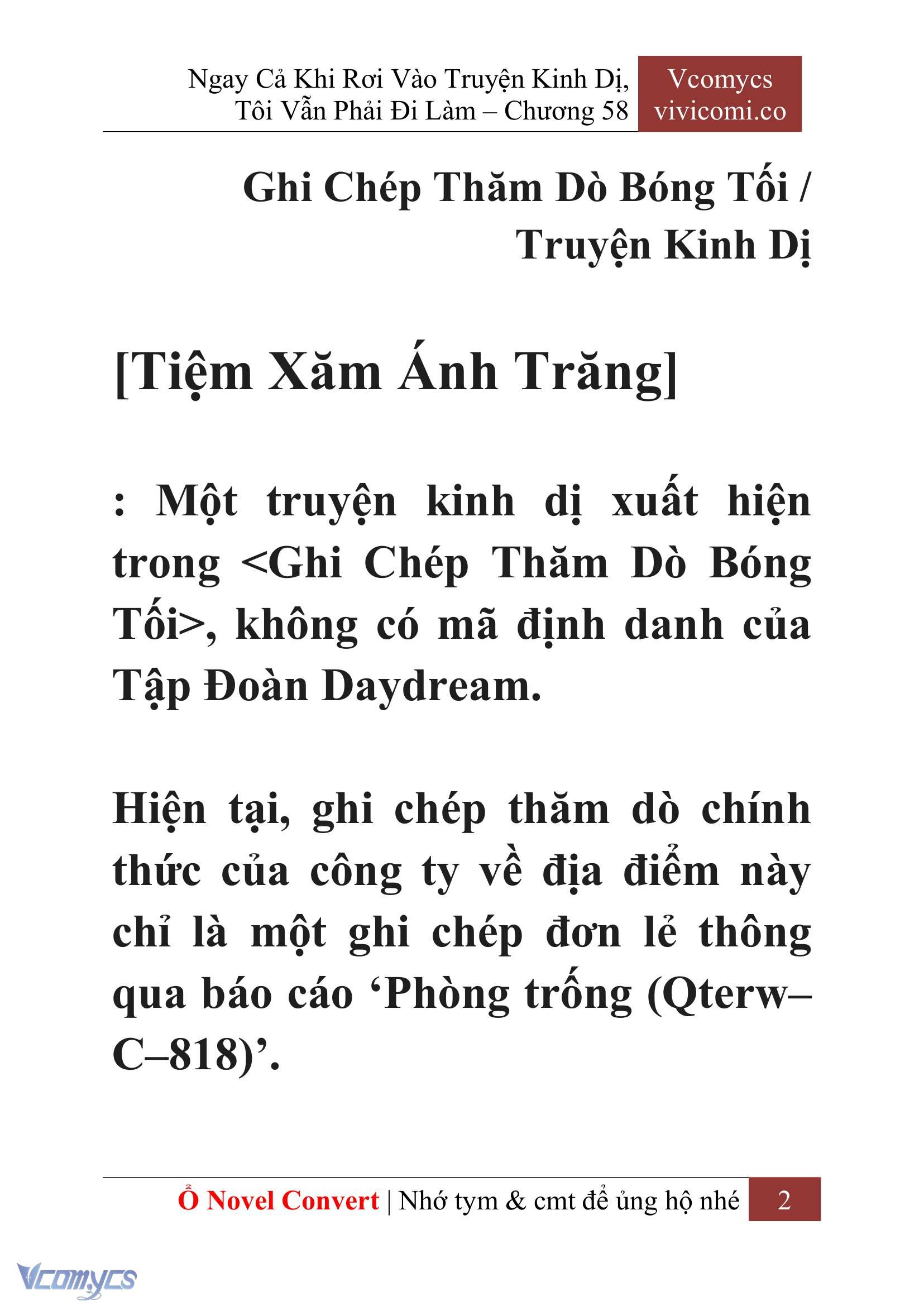 [Novel] Ngay Cả Khi Rơi Vào Truyện Kinh Dị, Tôi Vẫn Phải Đi Làm Chapter  58 - 5