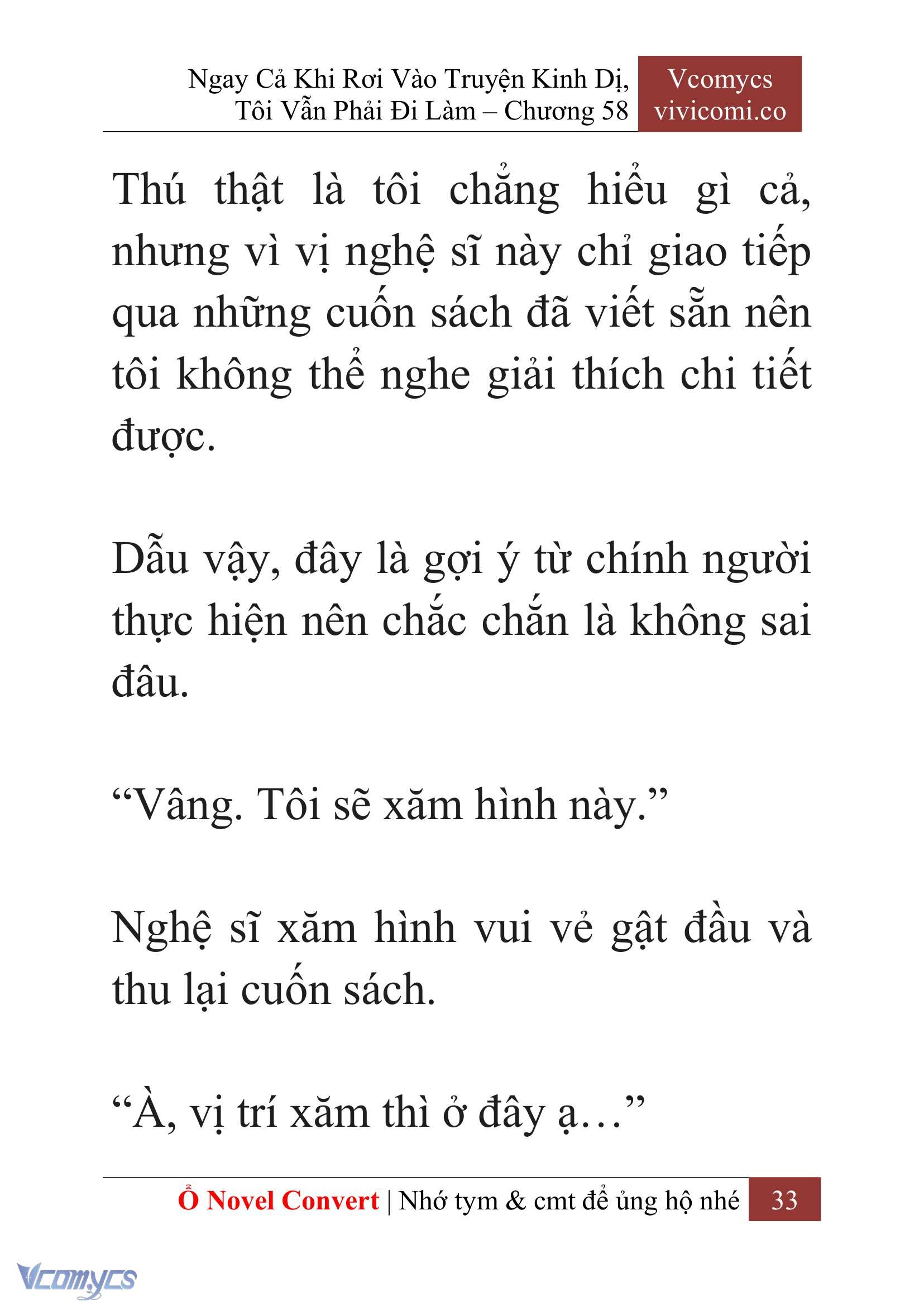 [Novel] Ngay Cả Khi Rơi Vào Truyện Kinh Dị, Tôi Vẫn Phải Đi Làm Chapter  58 - 36