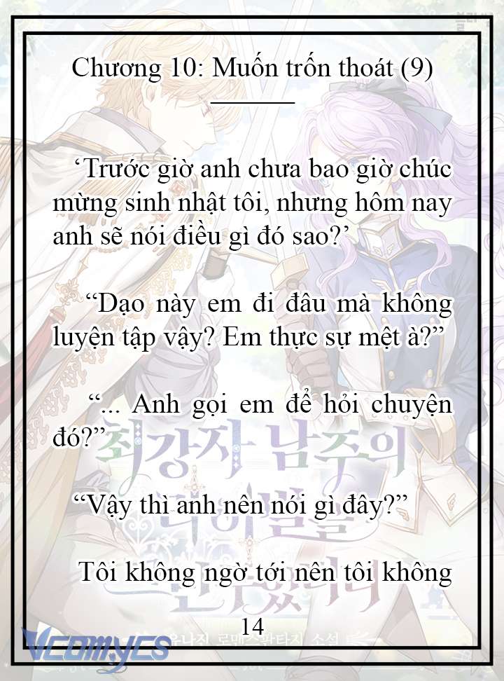 [Novel] Tôi Không Còn Là Đối Thủ Của Nam Chính Chapter  10 - 15