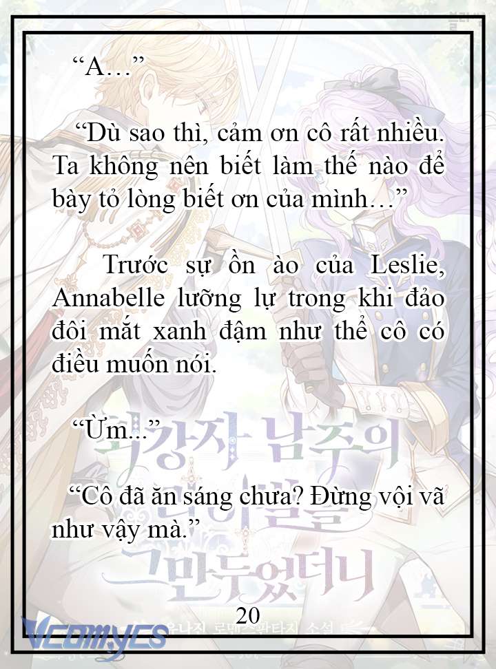 [Novel] Tôi Không Còn Là Đối Thủ Của Nam Chính Chapter  19 - 21