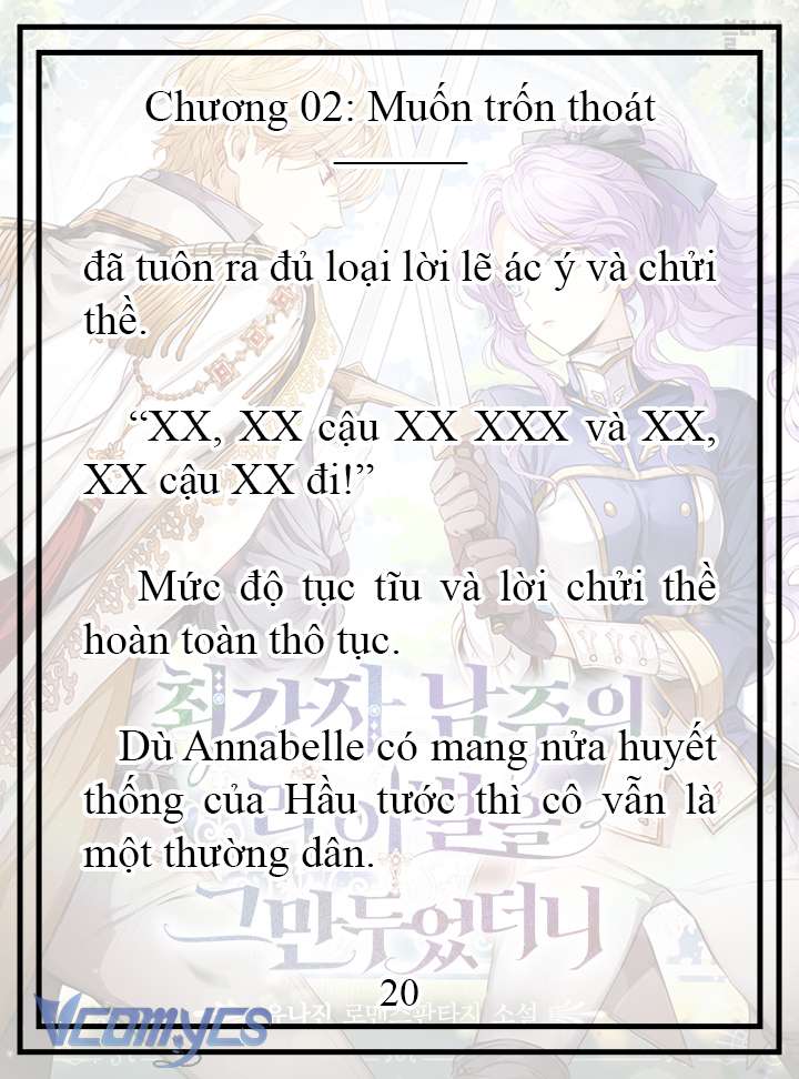 [Novel] Tôi Không Còn Là Đối Thủ Của Nam Chính Chapter  2 - 21