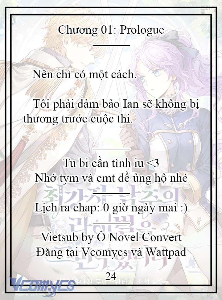 [Novel] Tôi Không Còn Là Đối Thủ Của Nam Chính Chapter  1 - 25