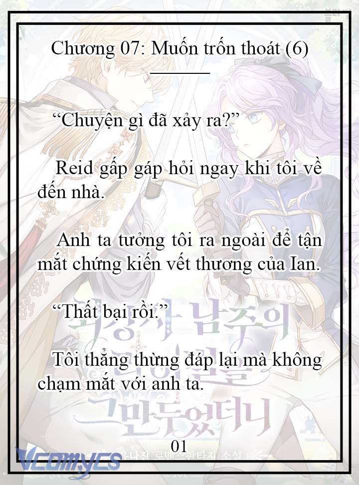 [Novel] Tôi Không Còn Là Đối Thủ Của Nam Chính Chapter  7 - 2