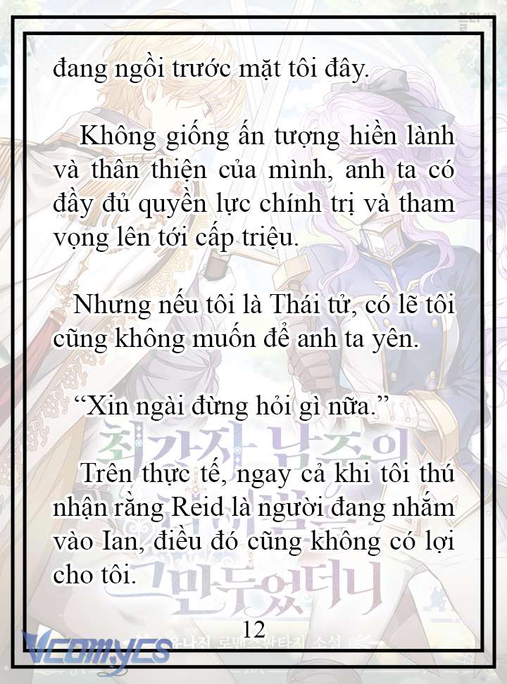 [Novel] Tôi Không Còn Là Đối Thủ Của Nam Chính Chapter  11 - 13