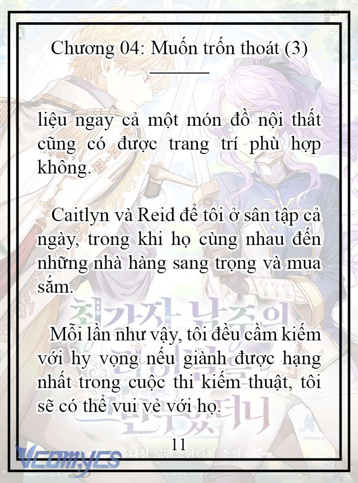 [Novel] Tôi Không Còn Là Đối Thủ Của Nam Chính Chapter  4 - 12