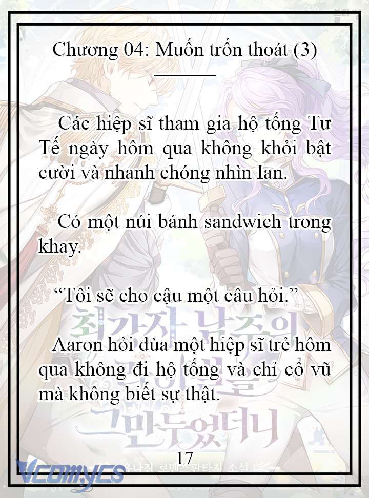 [Novel] Tôi Không Còn Là Đối Thủ Của Nam Chính Chapter  4 - 18