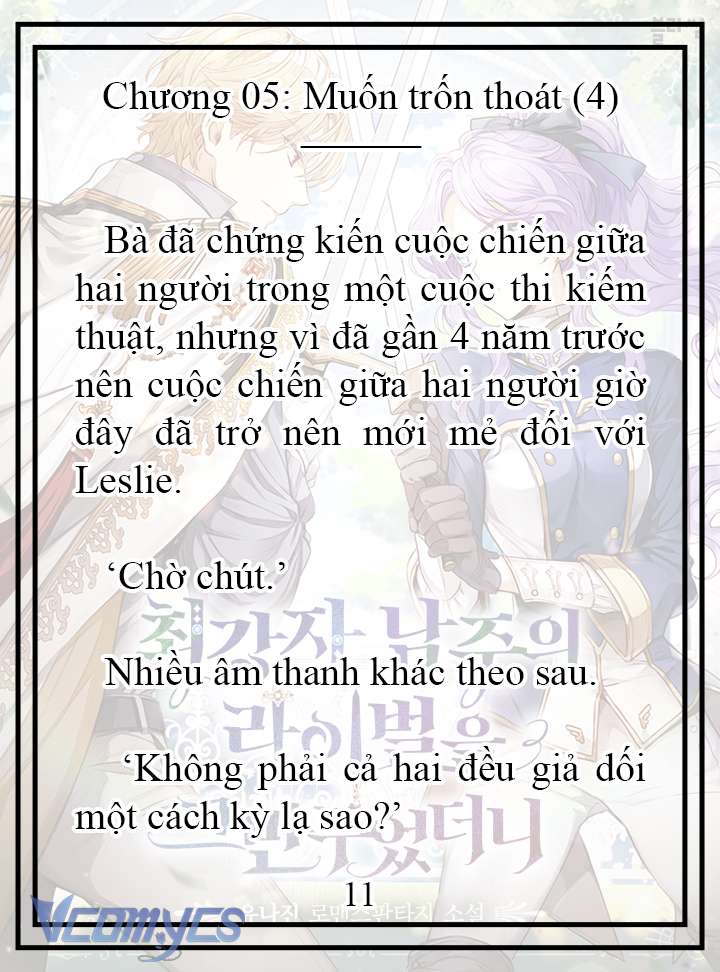 [Novel] Tôi Không Còn Là Đối Thủ Của Nam Chính Chapter  5 - 12
