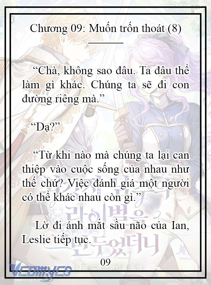 [Novel] Tôi Không Còn Là Đối Thủ Của Nam Chính Chapter  9 - 10