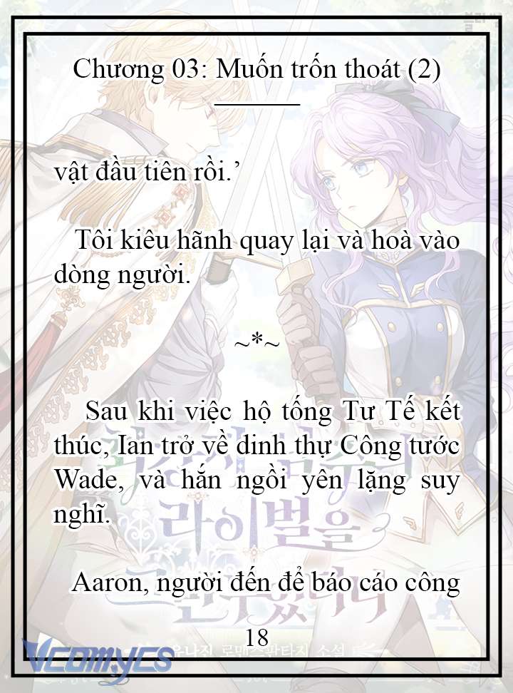 [Novel] Tôi Không Còn Là Đối Thủ Của Nam Chính Chapter  3 - 19