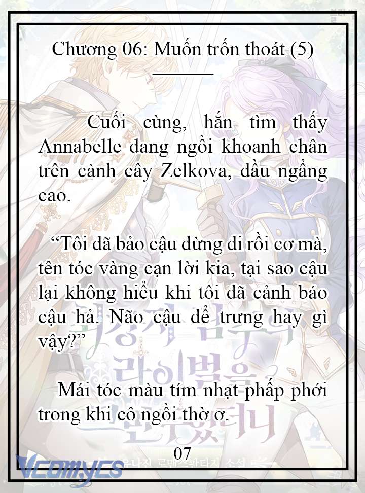 [Novel] Tôi Không Còn Là Đối Thủ Của Nam Chính Chapter  6 - 8