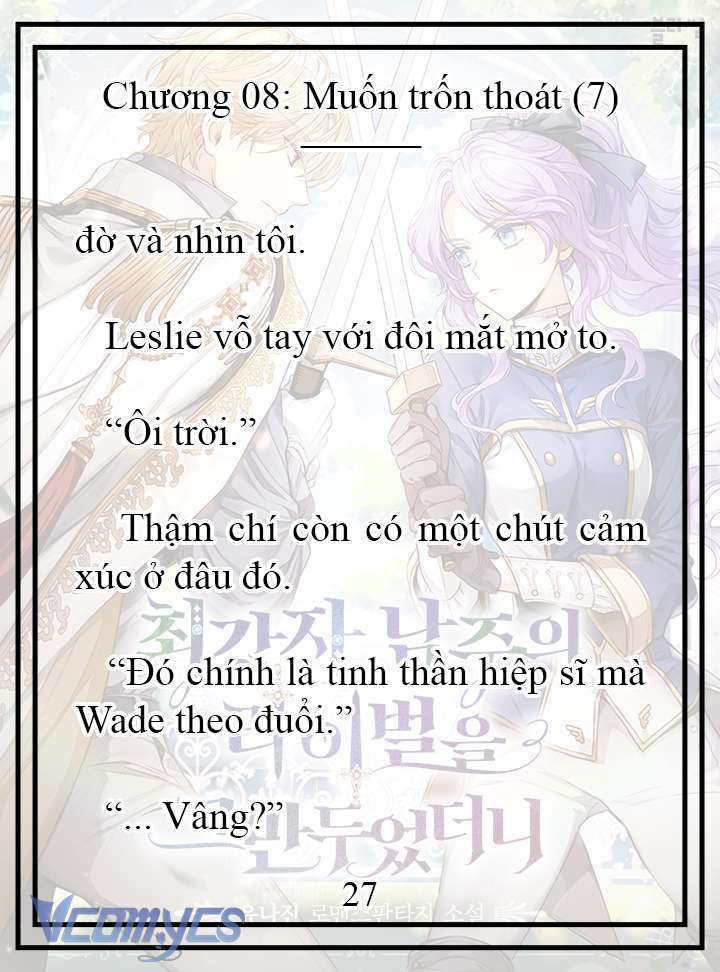 [Novel] Tôi Không Còn Là Đối Thủ Của Nam Chính Chapter  8 - 28