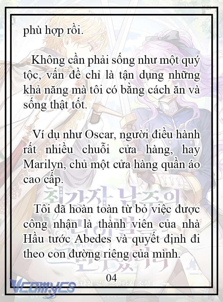 [Novel] Tôi Không Còn Là Đối Thủ Của Nam Chính Chapter  19 - 5