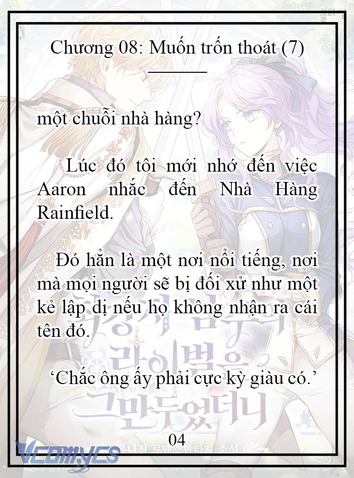 [Novel] Tôi Không Còn Là Đối Thủ Của Nam Chính Chapter  8 - 5