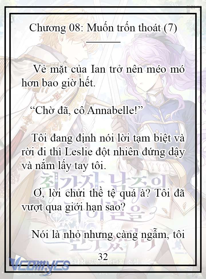 [Novel] Tôi Không Còn Là Đối Thủ Của Nam Chính Chapter  8 - 33
