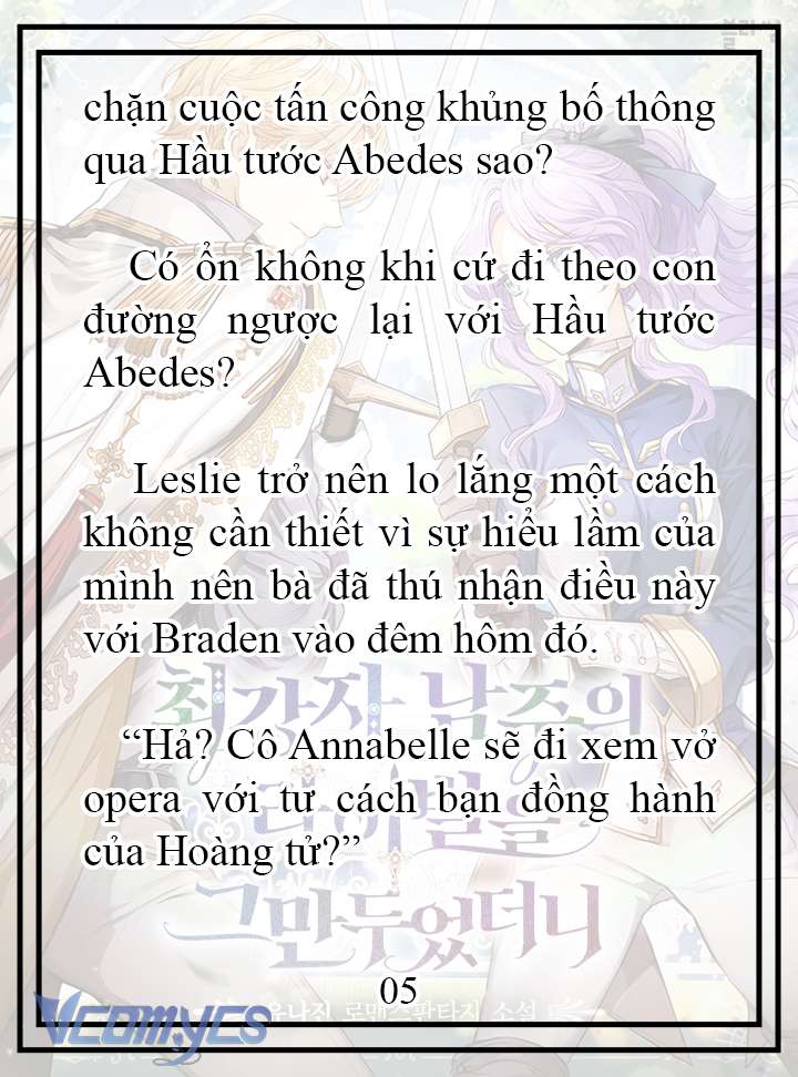 [Novel] Tôi Không Còn Là Đối Thủ Của Nam Chính Chapter  20 - 6