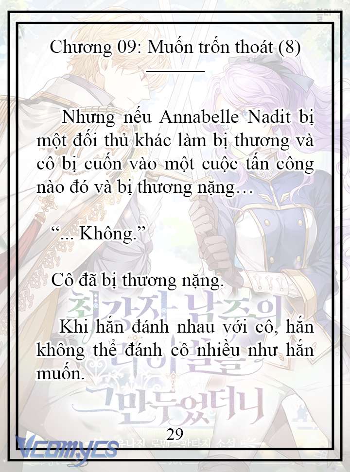 [Novel] Tôi Không Còn Là Đối Thủ Của Nam Chính Chapter  9 - 30
