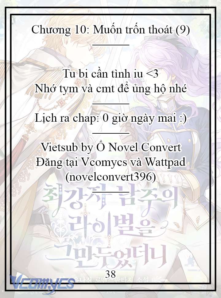 [Novel] Tôi Không Còn Là Đối Thủ Của Nam Chính Chapter  10 - 39