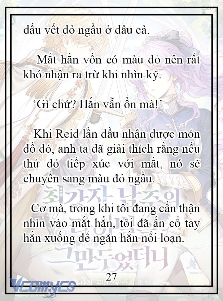 [Novel] Tôi Không Còn Là Đối Thủ Của Nam Chính Chapter  16 - 28
