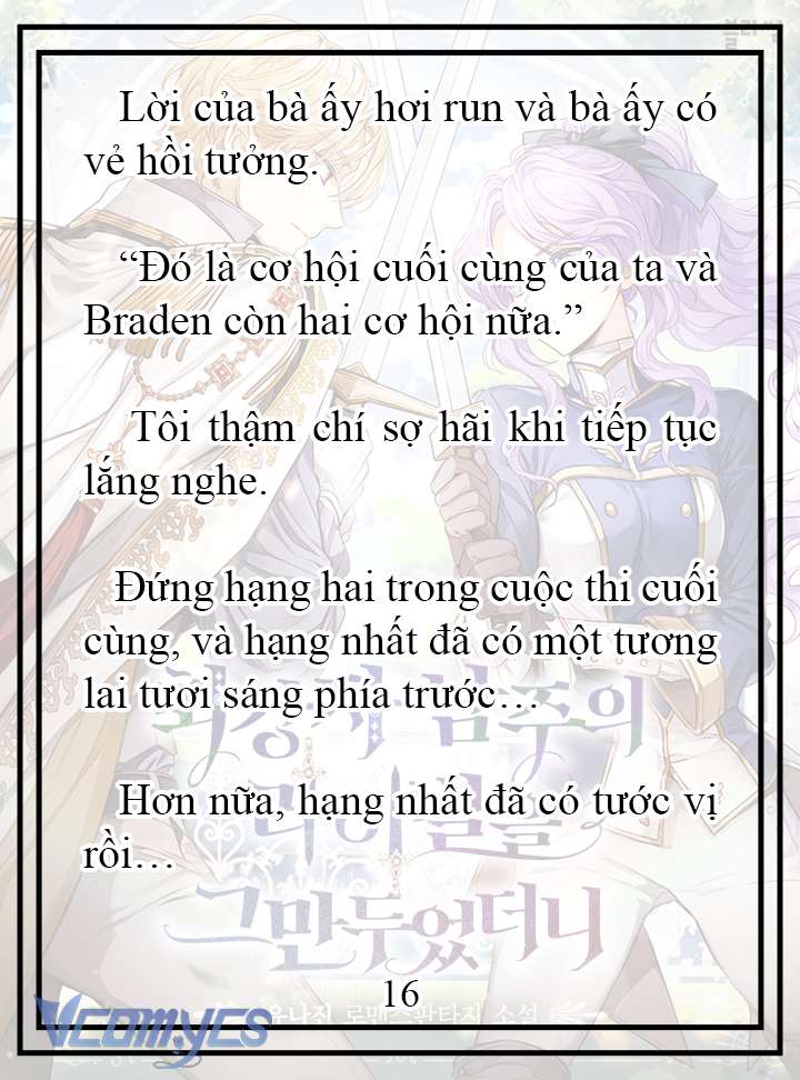 [Novel] Tôi Không Còn Là Đối Thủ Của Nam Chính Chapter  15 - 17