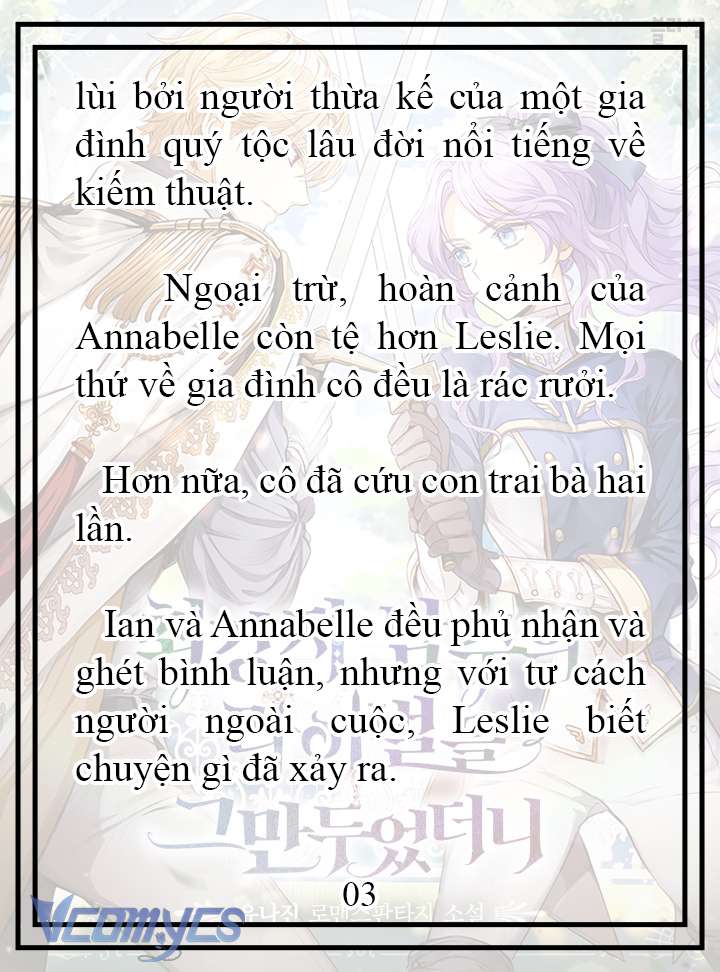 [Novel] Tôi Không Còn Là Đối Thủ Của Nam Chính Chapter  14 - 4